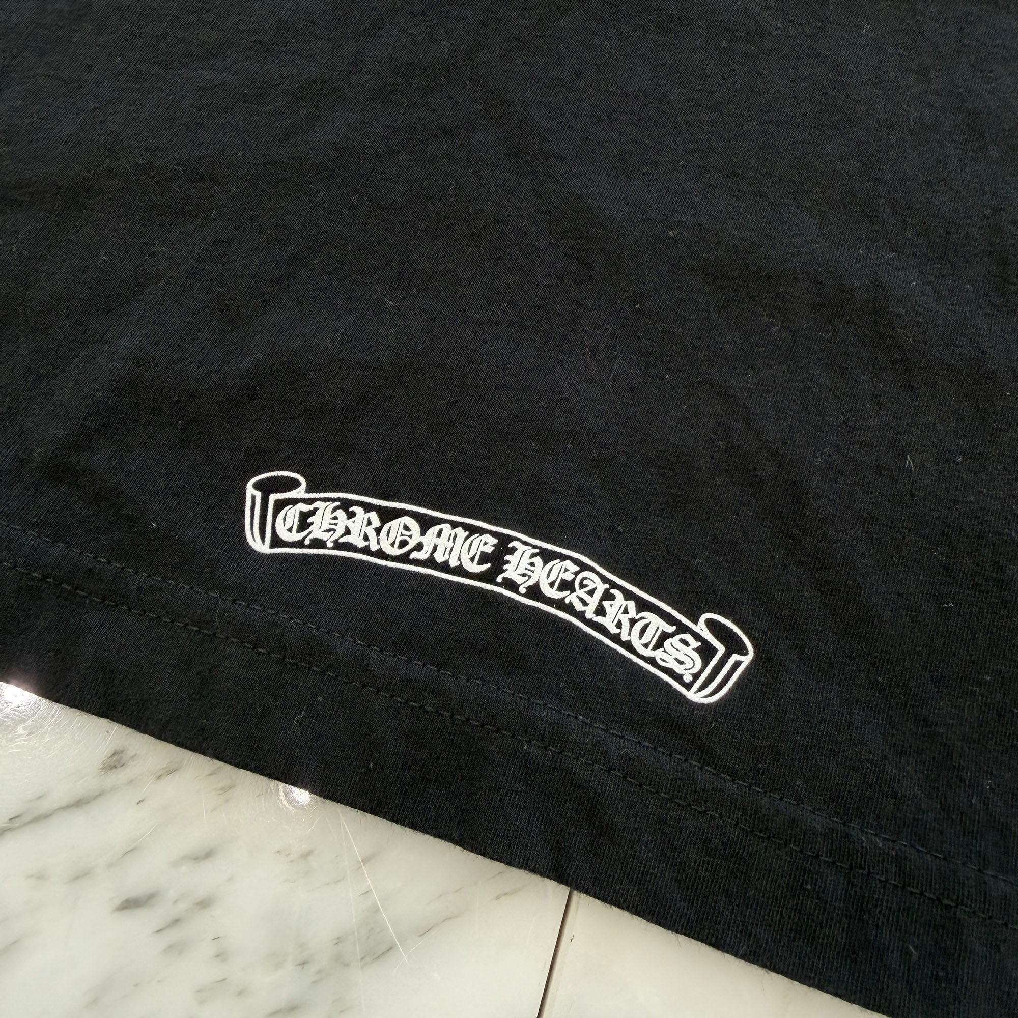 CHROME HEARTS Neck Logo Tee Size XL クロムハーツ ネックロゴ Tシャツ サイズXL