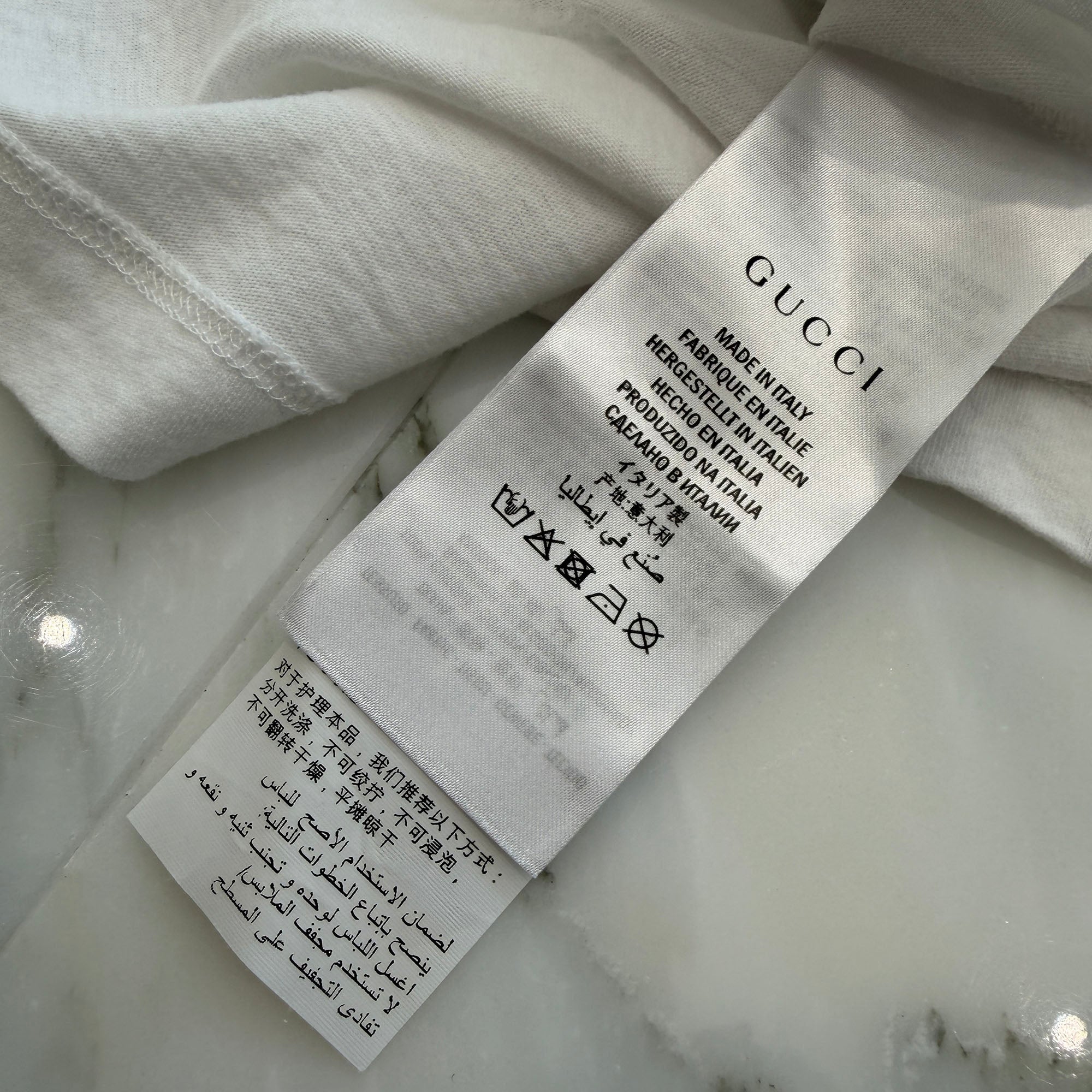 GUCCI 2022AW Logo Washed Over Sized Tee 440103 X3F05 Size M グッチ ロゴ ウォッシュドオーバーサイズ Tシャツ サイズM
