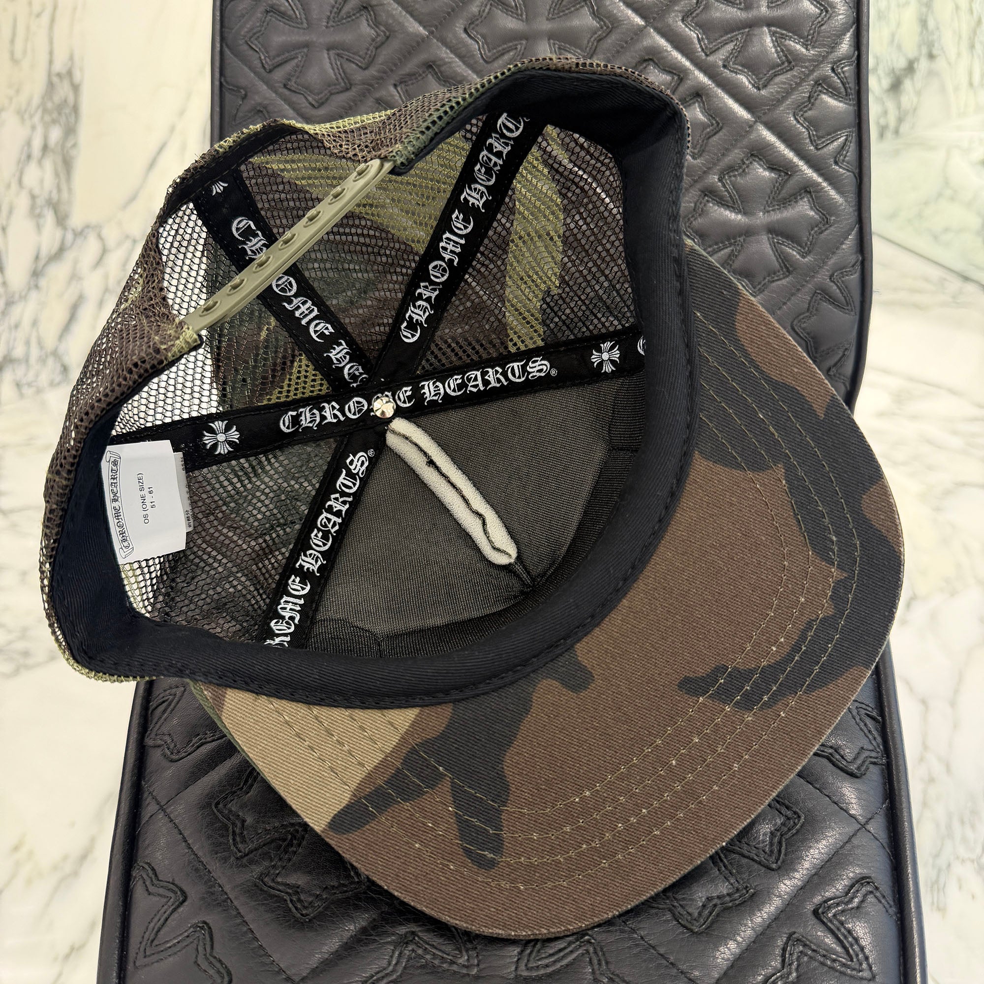 CHROME HEARTS Hollywood Limited Camo Mesh Trucker Cap Size ONE SIZE (51-61) クロムハーツ ハリウッド限定 カモメッシュ トラッカーキャップ サイズONE SIZE (51-61)