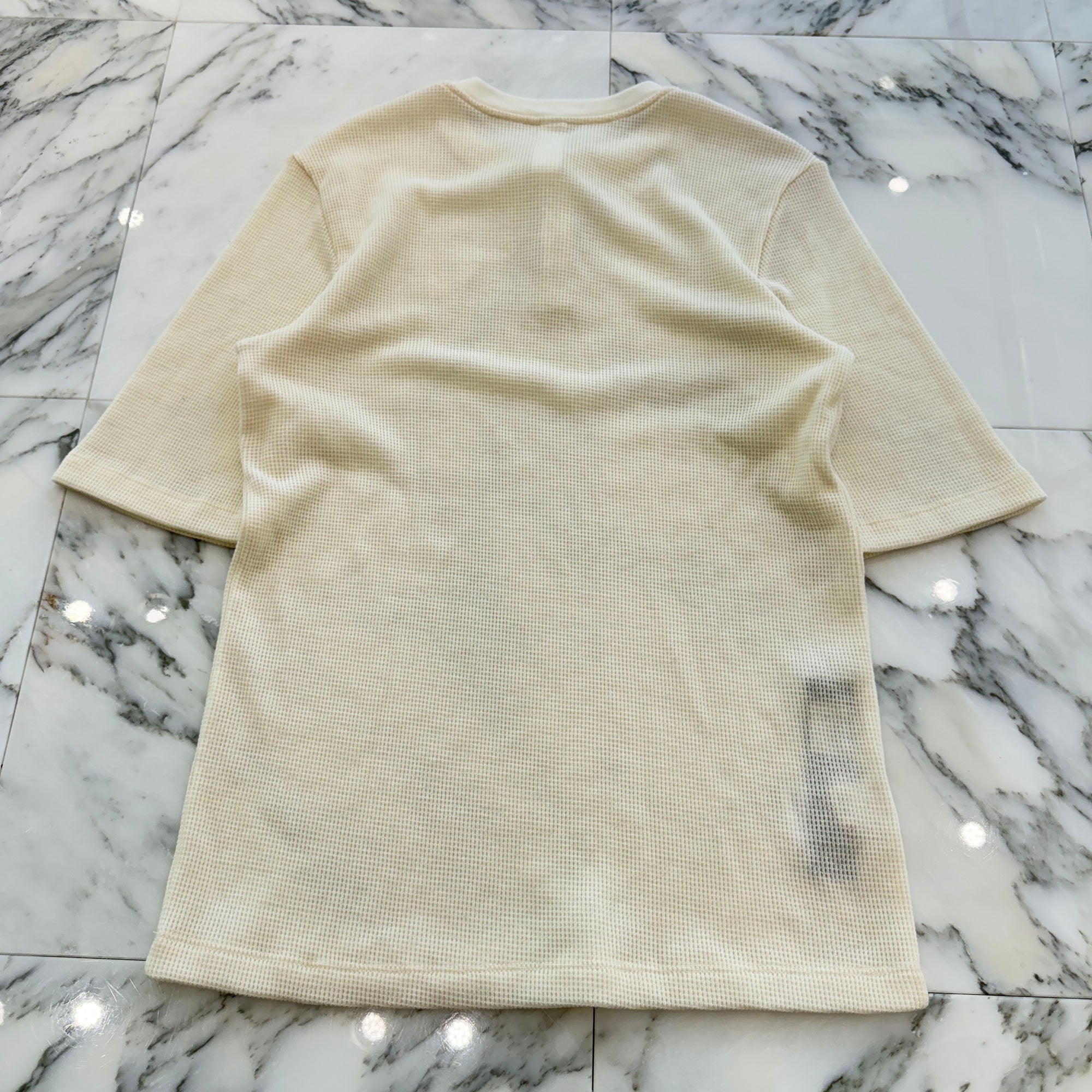 CHROME HEARTS Y NOT CH Embroidery Henry Neck Tee Size L クロムハーツ ワイノット CH刺繍 ヘンリーネック Tシャツ サイズL