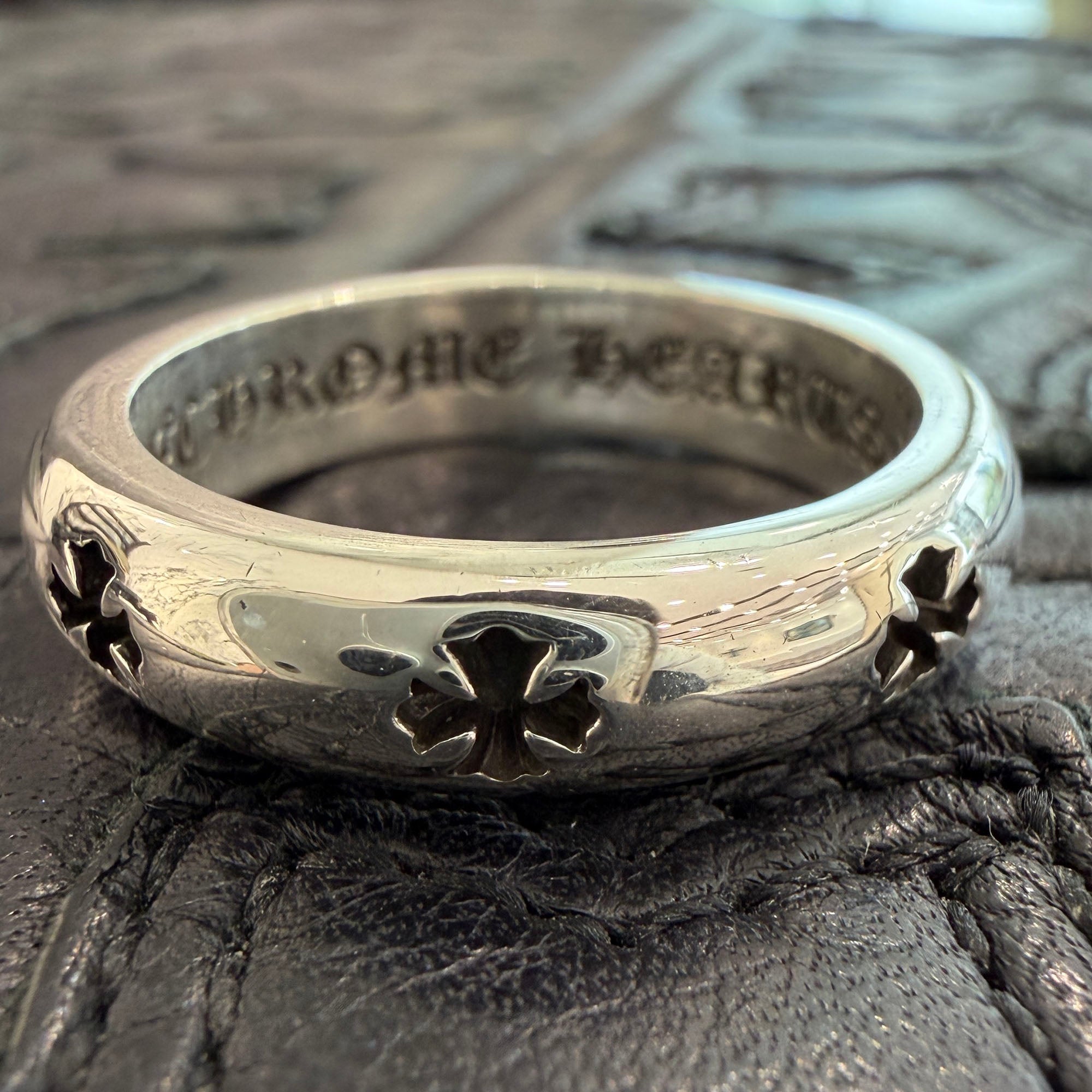 CHROME HEARTS Negative Ch Plus Ring Size 23号 クロムハーツ