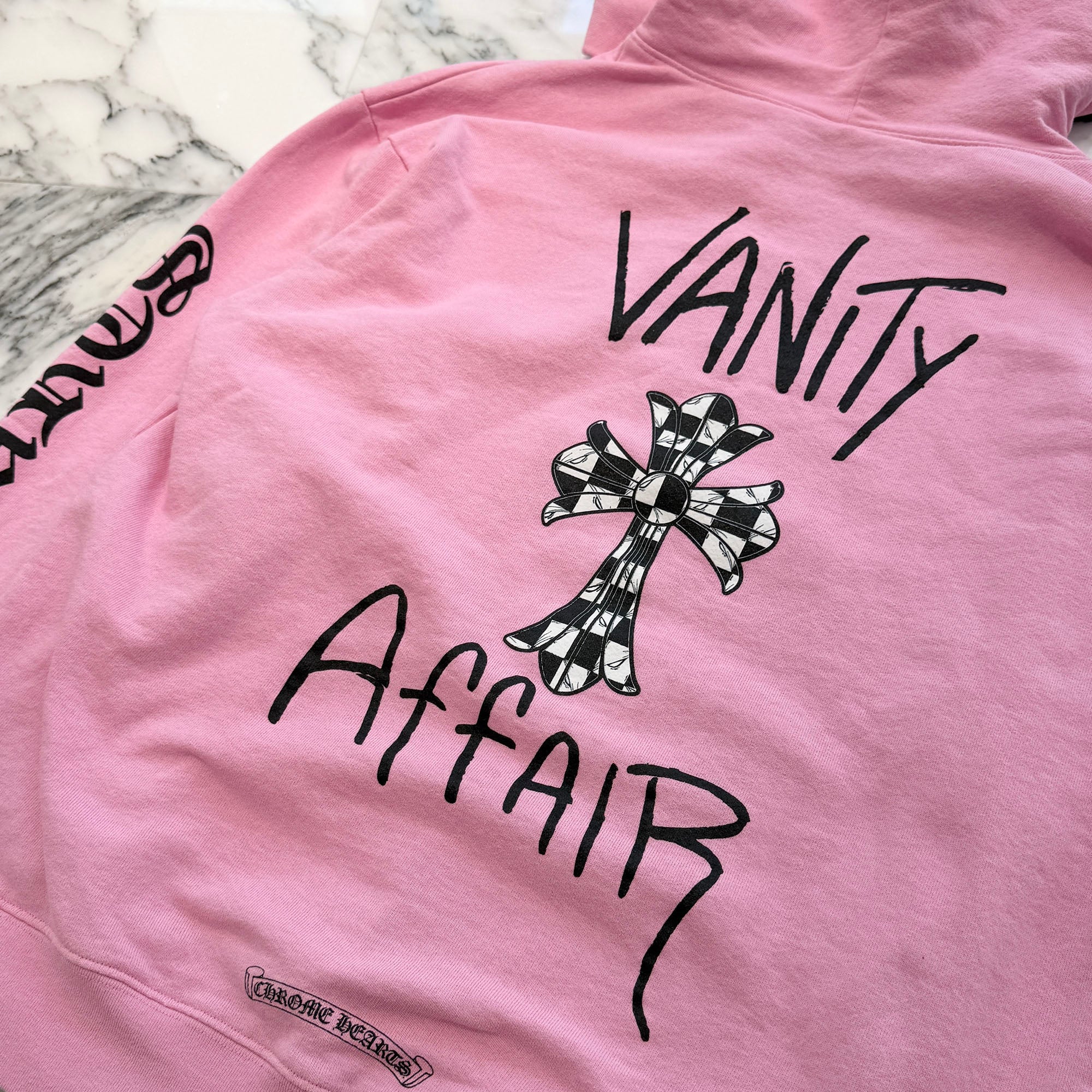 CHROME HEARTS × MATTY BOY Vanity Affair Pullover Hoodie Size XL クロムハーツ × マッティボーイ バニティ・アフェア プルオーバーフーディー サイズXL