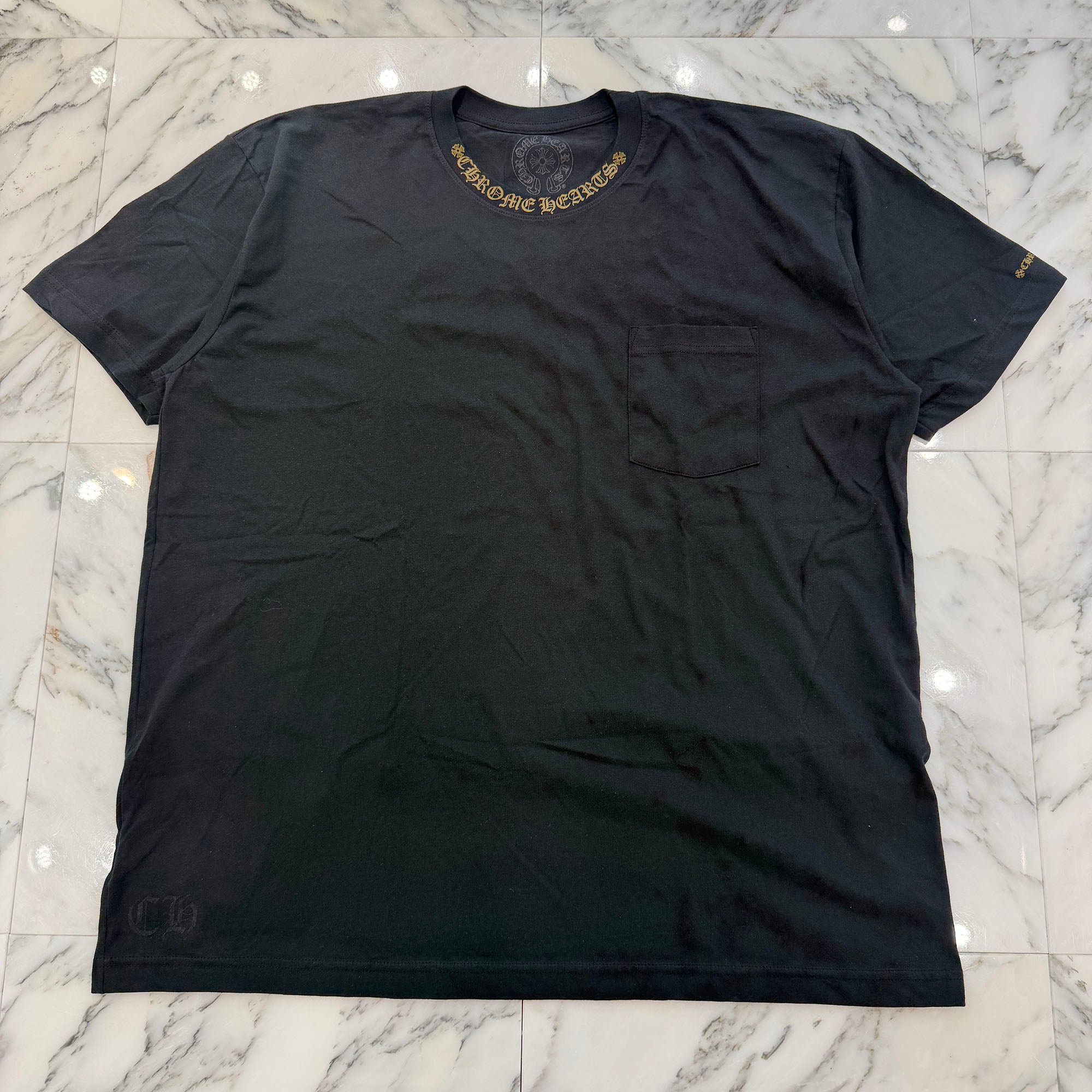 CHROME HEARTS 2026SS Neck Logo Tee Size XL クロムハーツ ネックロゴ Tシャツ サイズXL