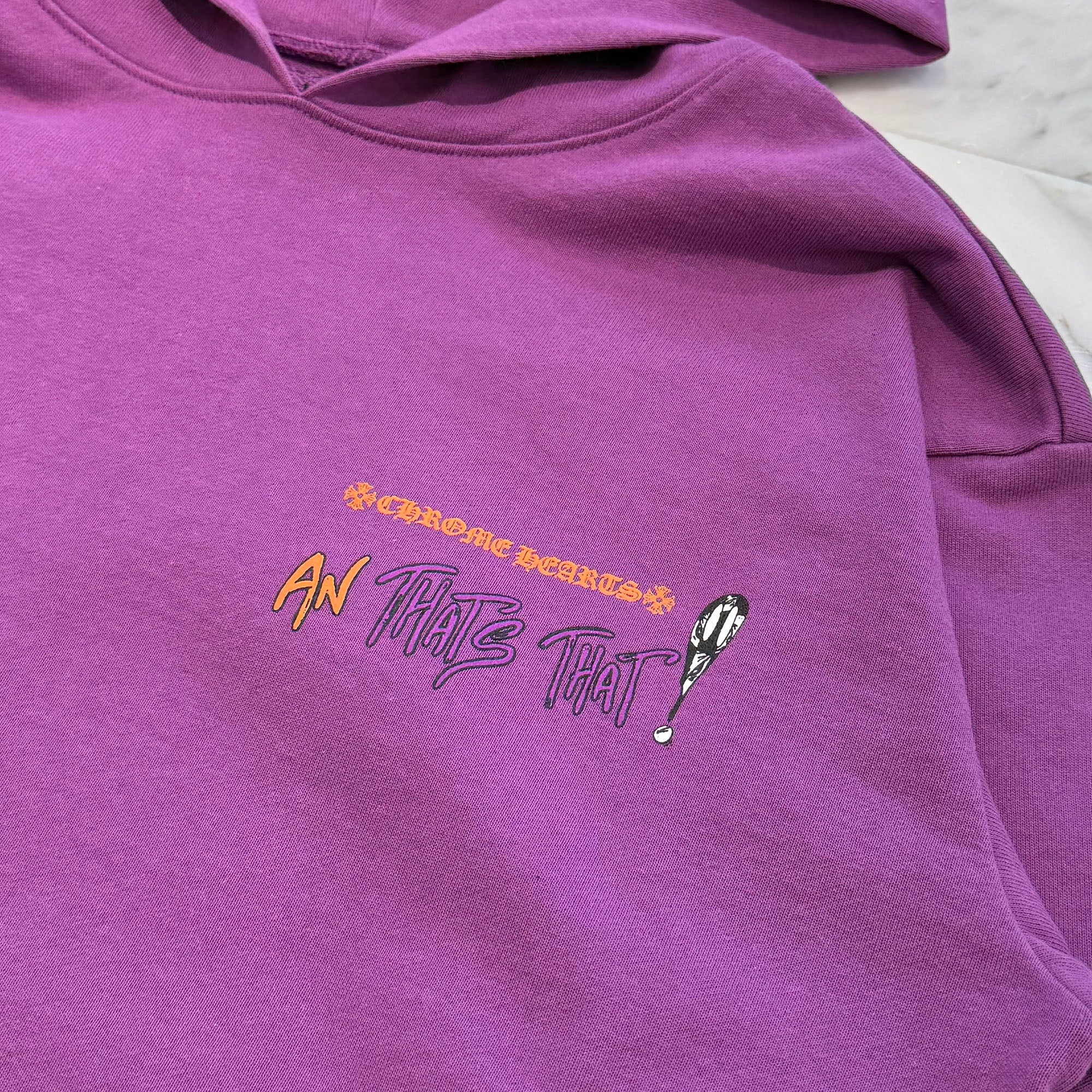 CHROME HEARTS × MATTY BOY 2024AW "I WANT MORE NOT LESS" Pullover Hoodie Size L クロムハーツ × マッティボーイ "アイウォントレス" プルオーバーフーディ サイズL