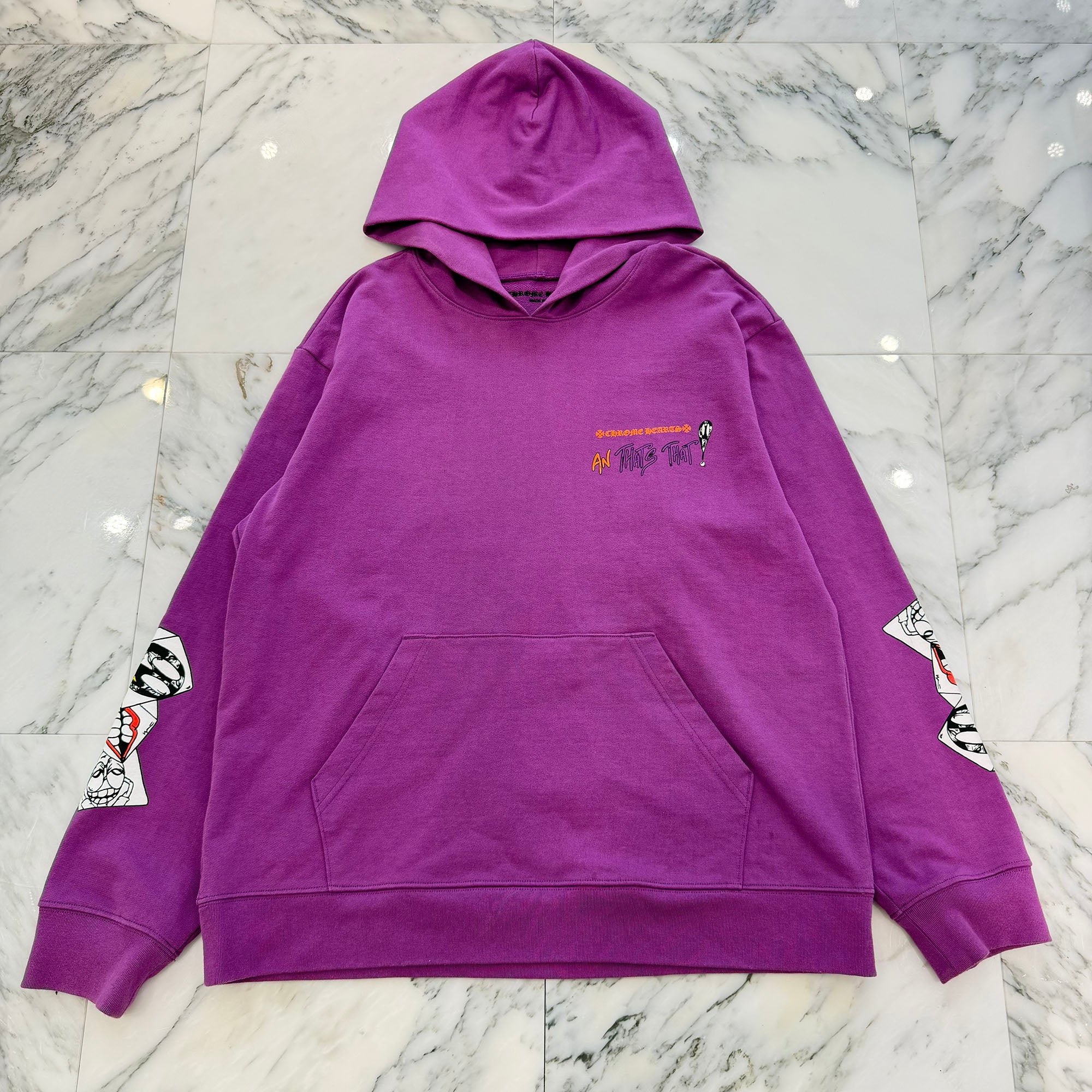 CHROME HEARTS × MATTY BOY 2024AW "I WANT MORE NOT LESS" Pullover Hoodie Size XL クロムハーツ × マッティボーイ "アイウォントレス" プルオーバーフーディ サイズXL