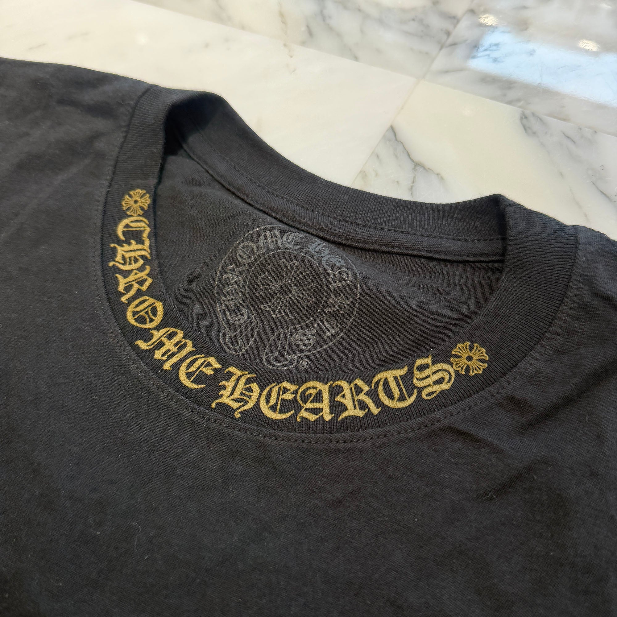 CHROME HEARTS 2026SS Neck Logo Tee Size XL クロムハーツ ネックロゴ Tシャツ サイズXL