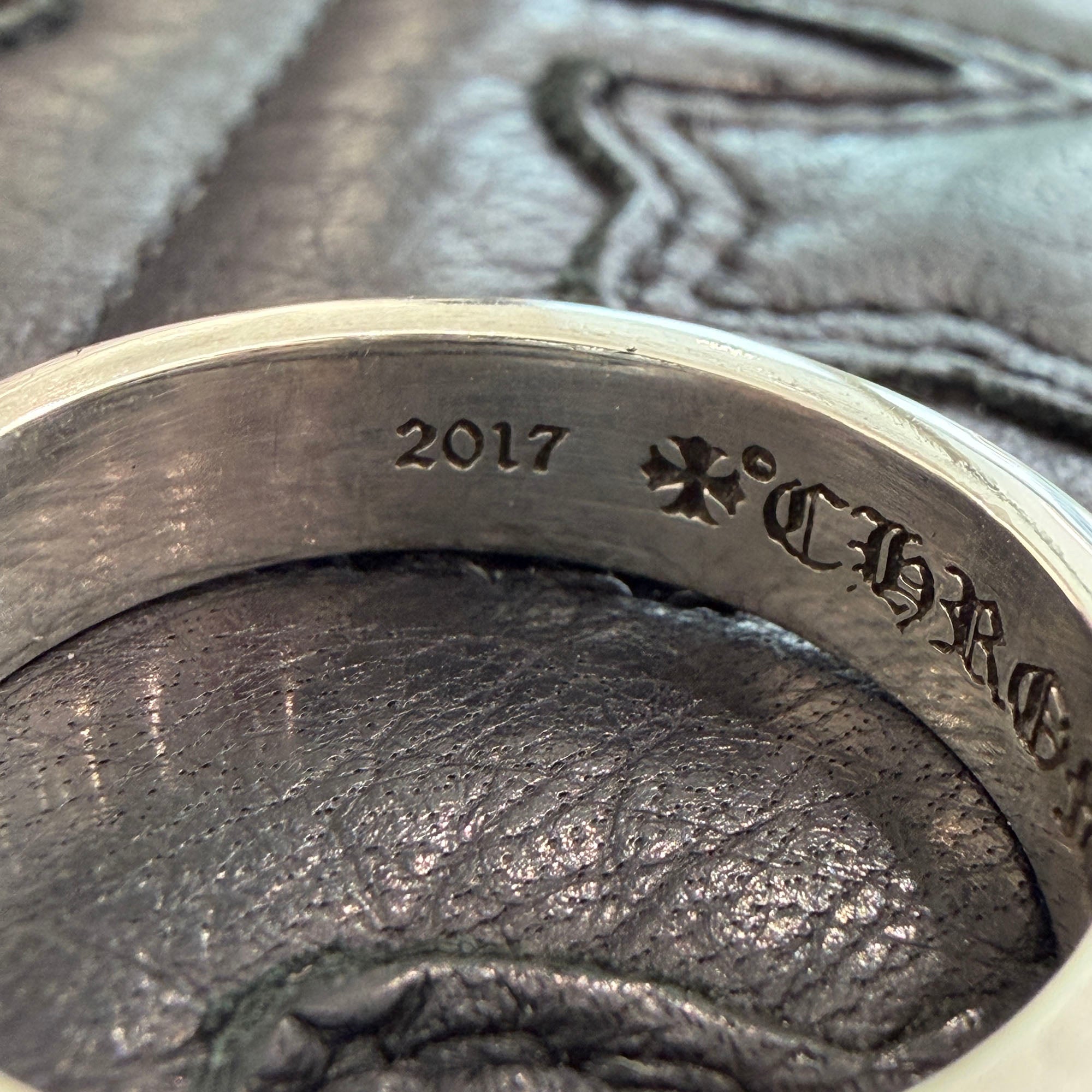 CHROME HEARTS Negative Ch Plus Ring Size 23号 クロムハーツ ネガティブ CH プラス リング サイズ23号