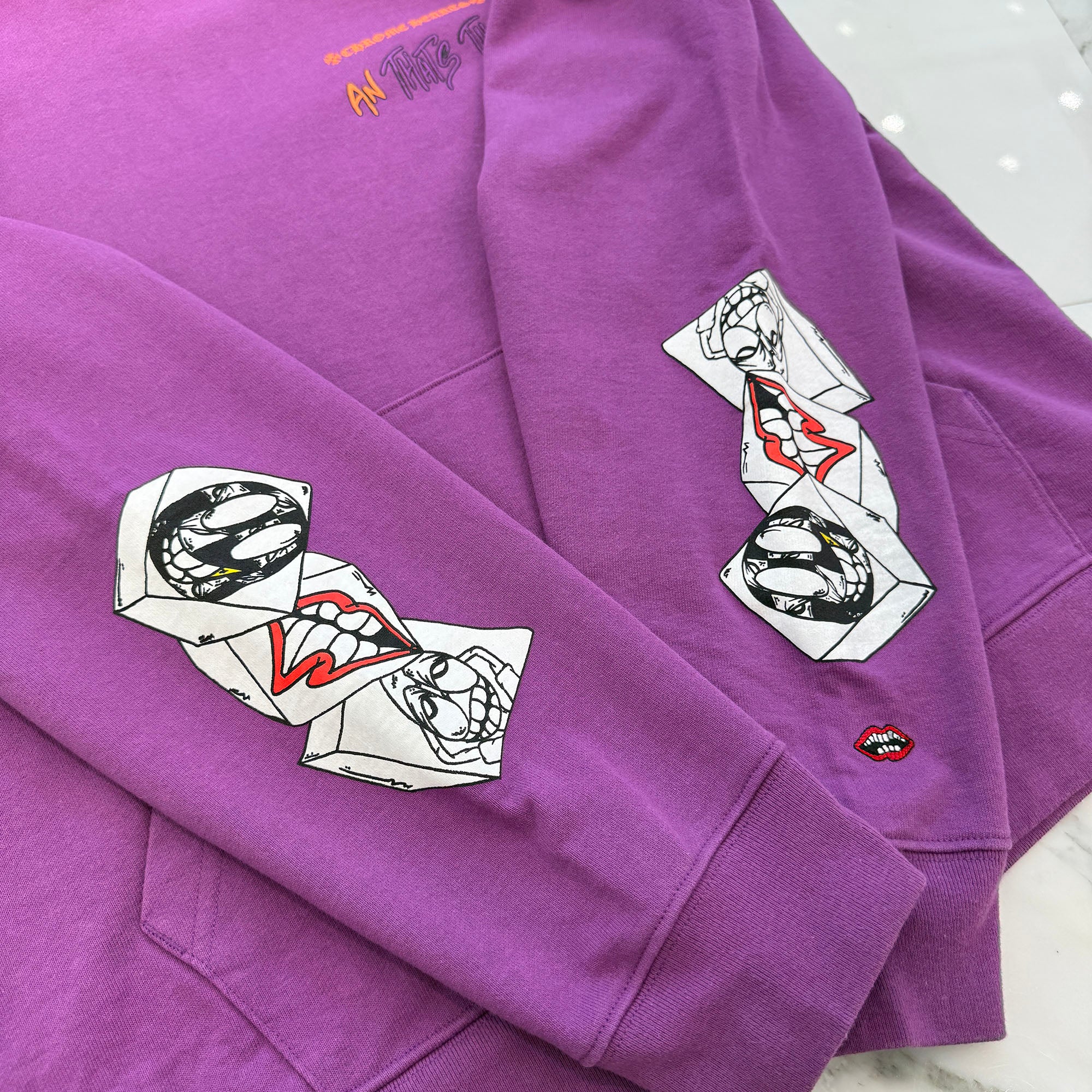 CHROME HEARTS × MATTY BOY 2024AW "I WANT MORE NOT LESS" Pullover Hoodie Size L クロムハーツ × マッティボーイ "アイウォントレス" プルオーバーフーディ サイズL