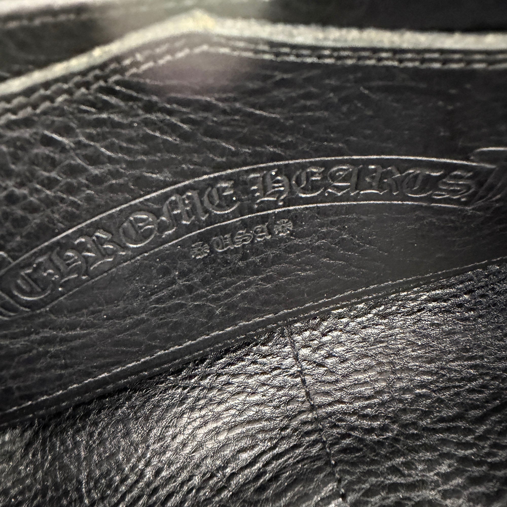 CHROME HEARTS Multi Cemetery Cross Leather Patch Quilting Wallet クロムハーツ マルチ セメタリークロス レザーパッチ キルティング ウォレット