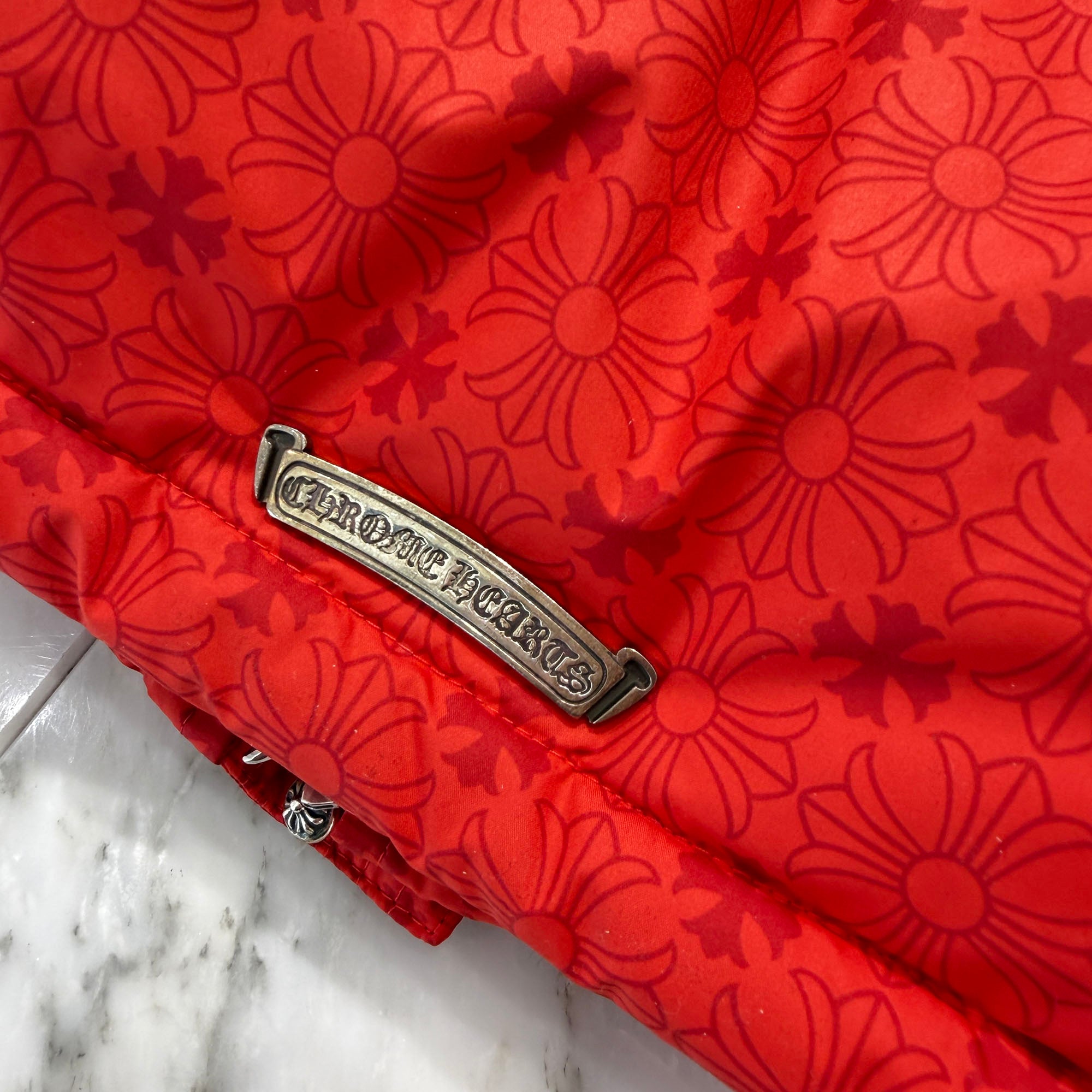 CHROME HEARTS CH Plus Stiff Down Jacket Size M クロムハーツ CHプラス スティッフ ダウンジャケット サイズM