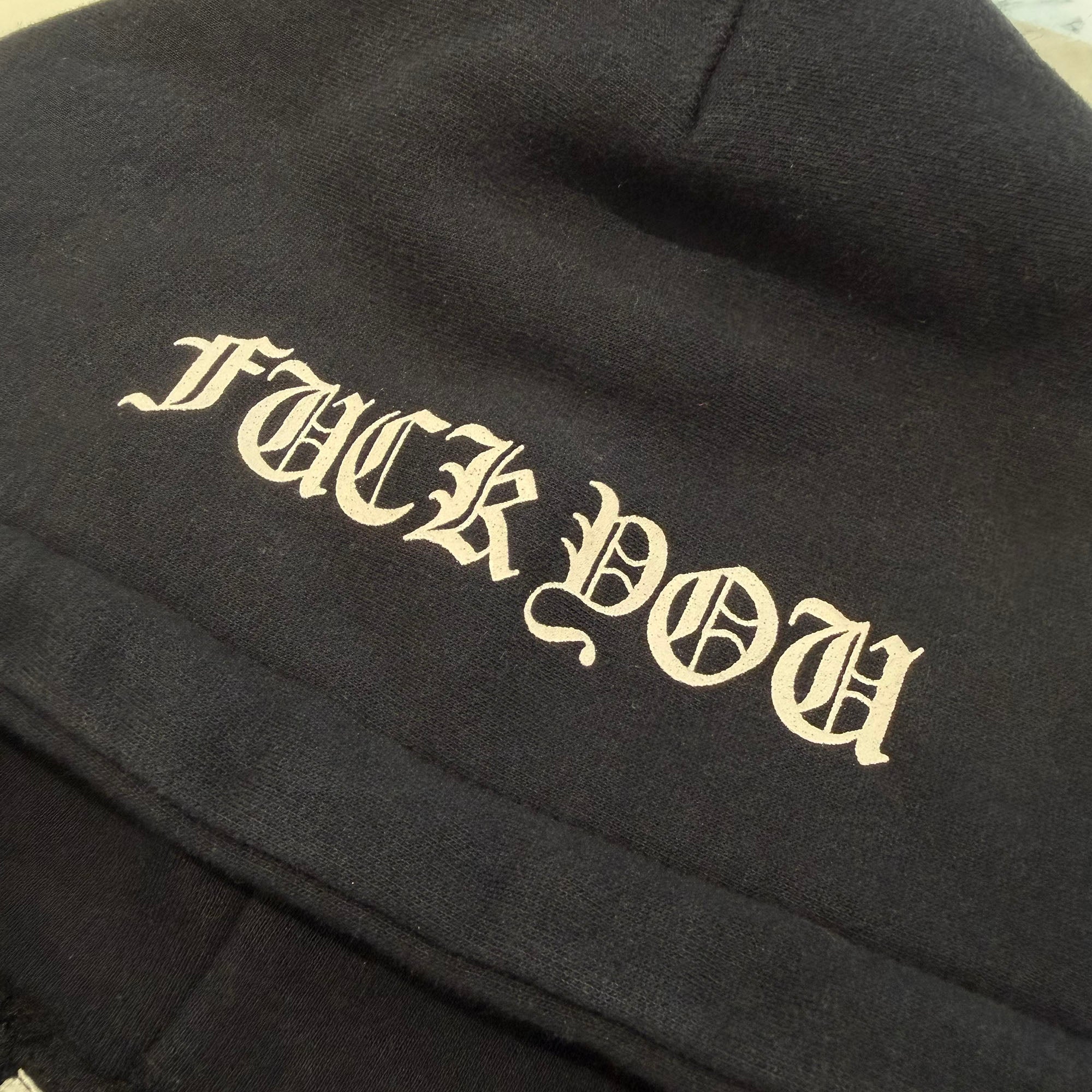 CHROME HEARTS OLD Back CH Plus Print Zip Up Hoodie Size S クロムハーツ オールド バック CHプラス プリント ジップアップフーディ サイズS