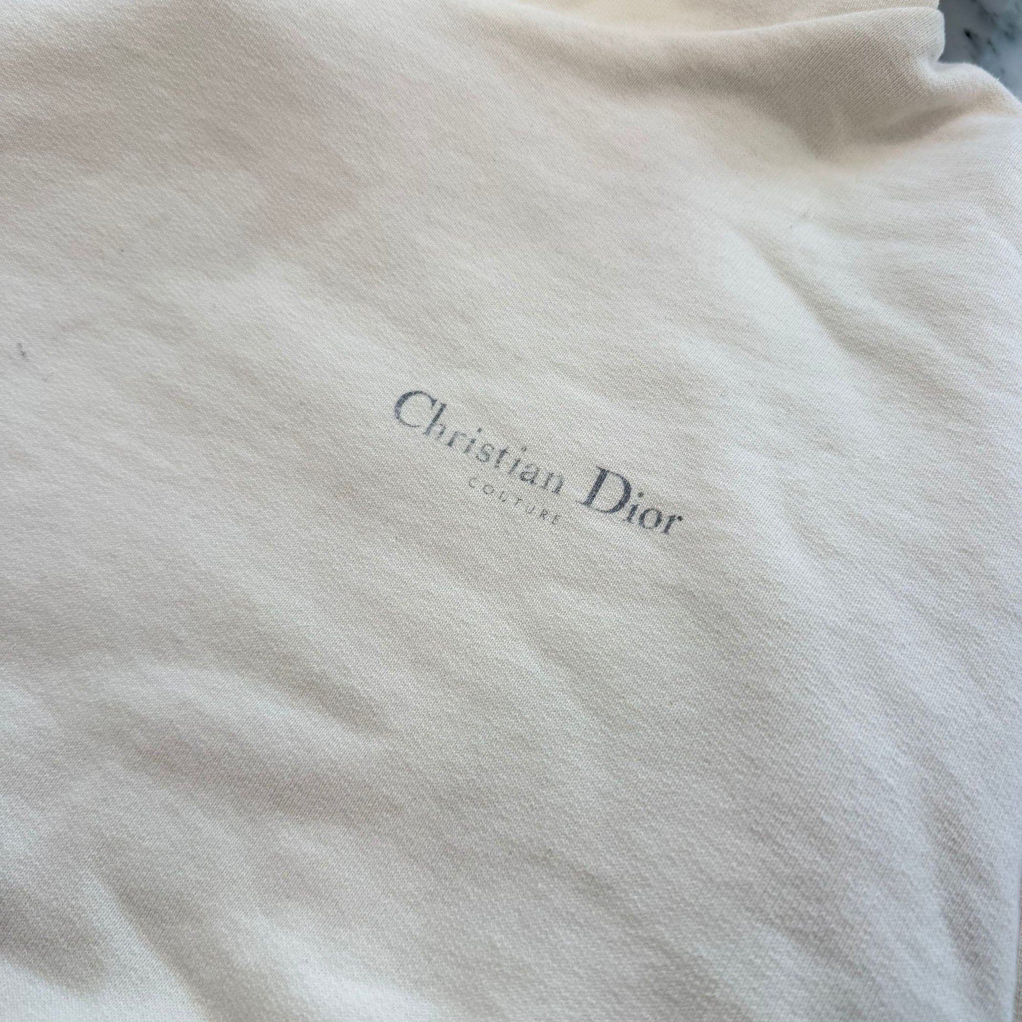 DIOR 2025AW CHRISTIAN DIOR COUTURE Logo Pullover Hoodie 343J691A0878 Size S ディオール クリスチャン・ディオール・クチュール ロゴ プルオーバーフーディー サイズS