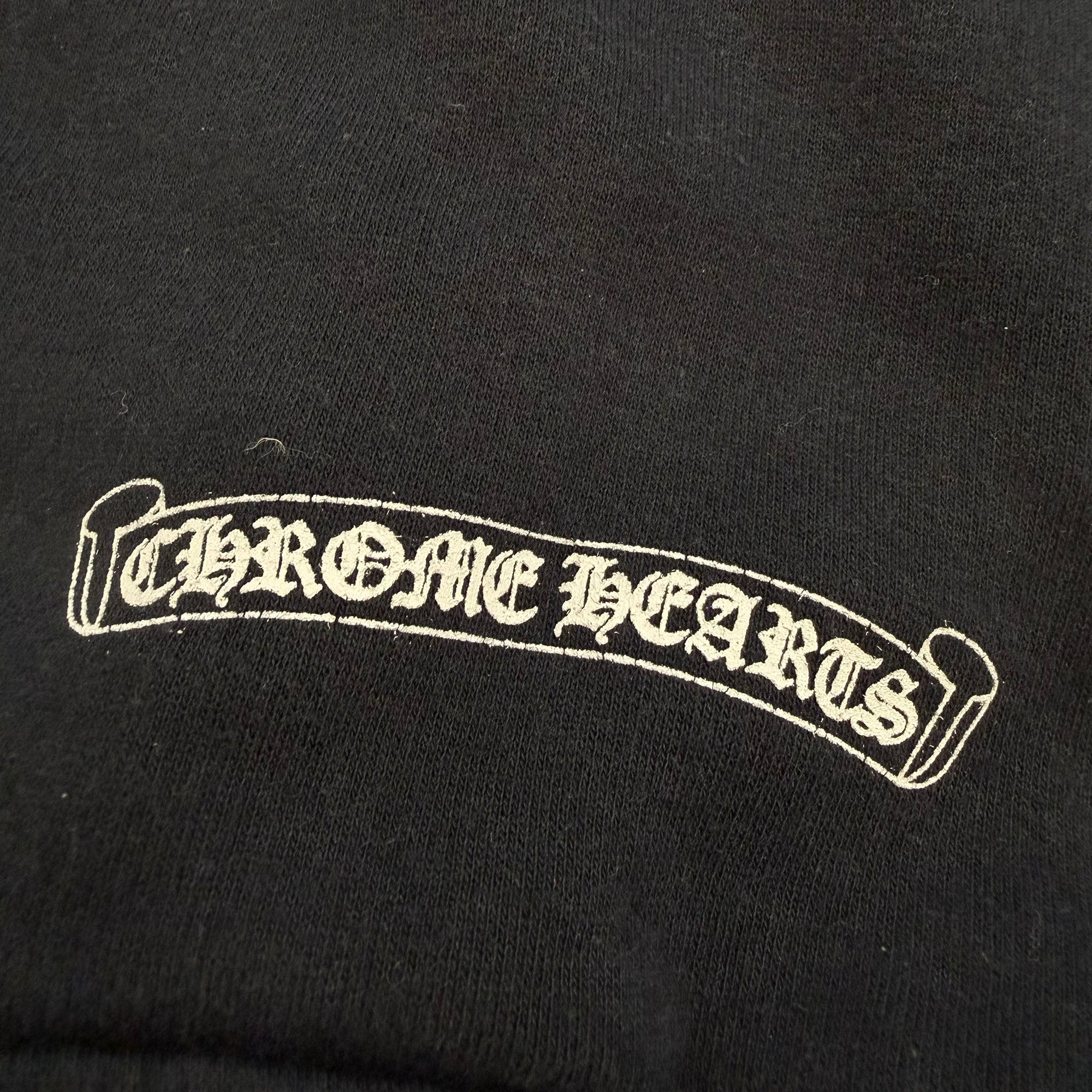 CHROME HEARTS OLD Back CH Plus Print Zip Up Hoodie Size S クロムハーツ オールド バック CHプラス プリント ジップアップフーディ サイズS