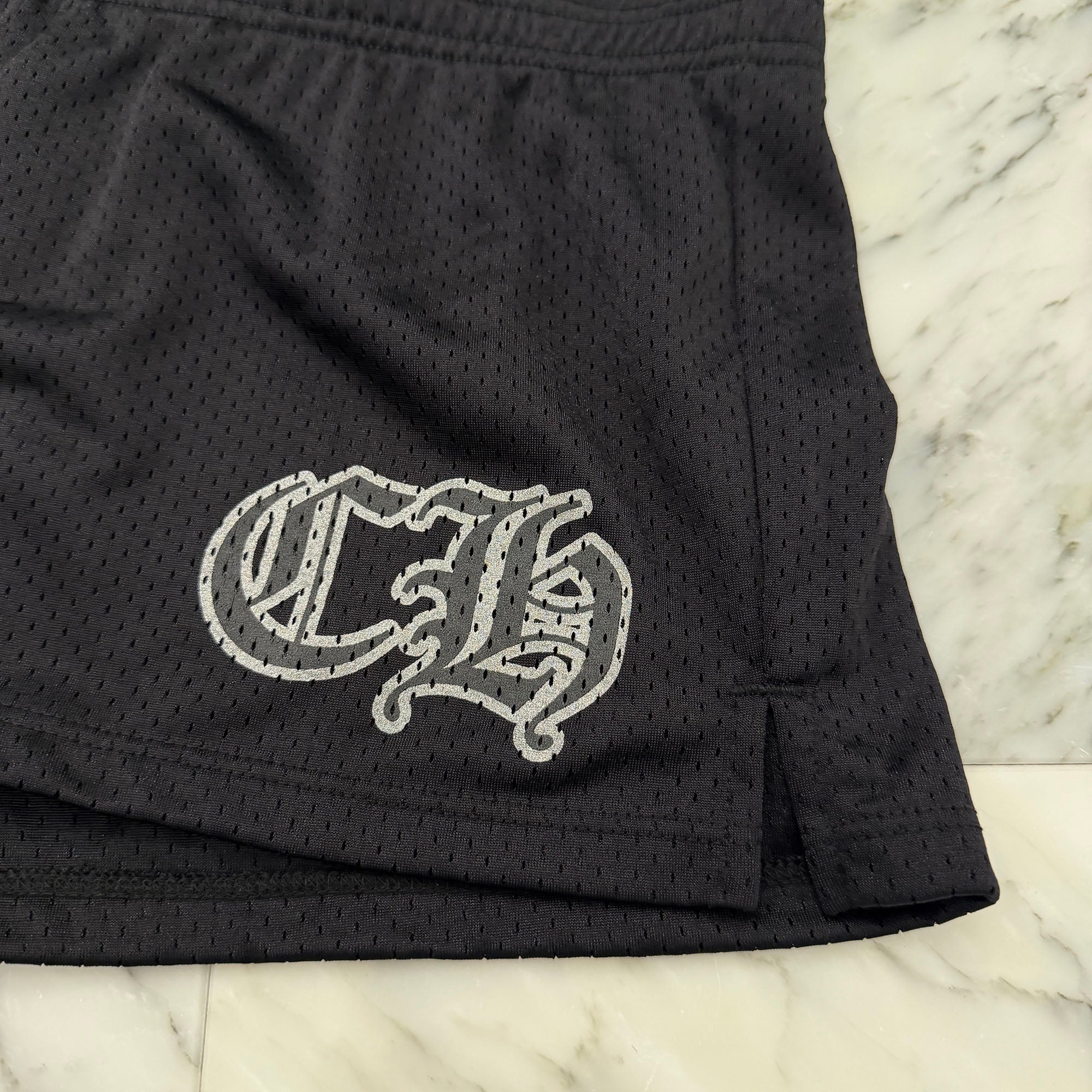 CHROME HEARTS Mesh Varsity Shorts Size S クロムハー メッシュヴァーシティーショーツ サイズS