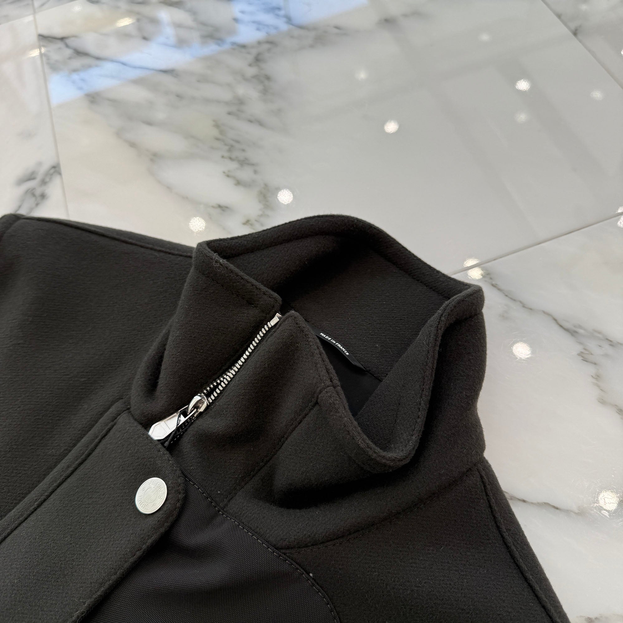 HERMES 2024AW Double Faced Wool Vest Size 48 エルメス ダブルフェイス ウールベスト サイズ48