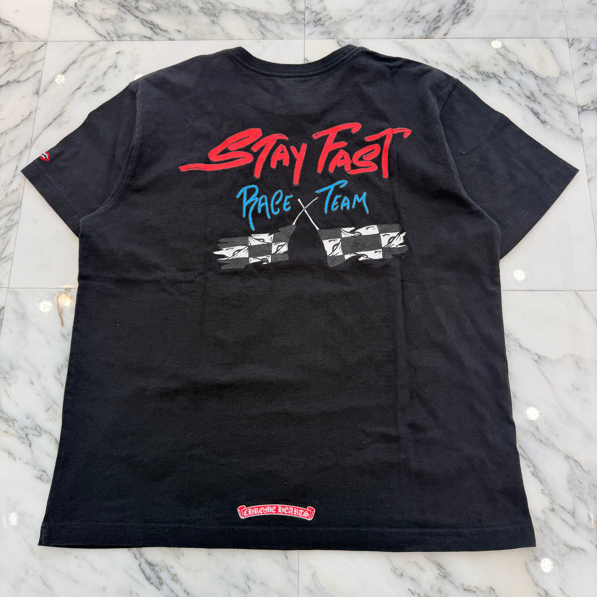 CHROME HEARTS × MATTY BOY PPO STAY FAST RACE TEAM Tee Size XL クロムハーツ × マッティボーイ ステイファスト レースチーム Tシャツ サイズXL