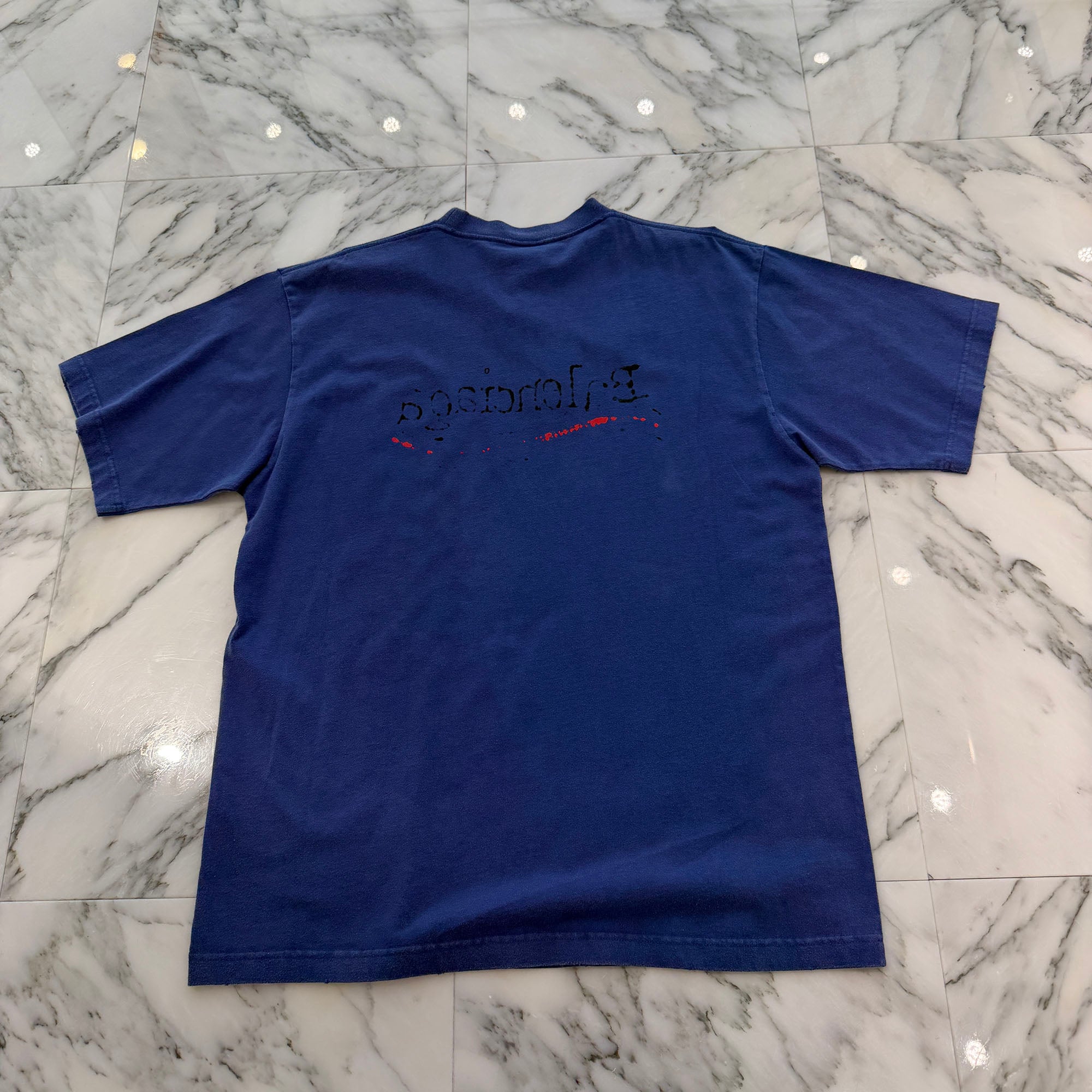 BALENCIAGA 2022AW Handwritten Campaign Logo Tee 641675 TNVE7 Size S バレンシアガ ハンドライトン キャンペーンロゴ Tシャツ サイズS