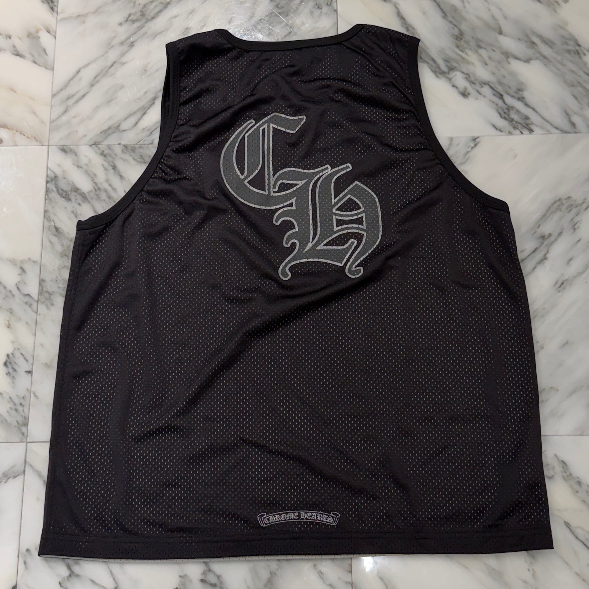 CHROME HEARTS Mesh Warm Up Jersey Size L クロムハーツ メッシュウォームアップジャージー サイズL