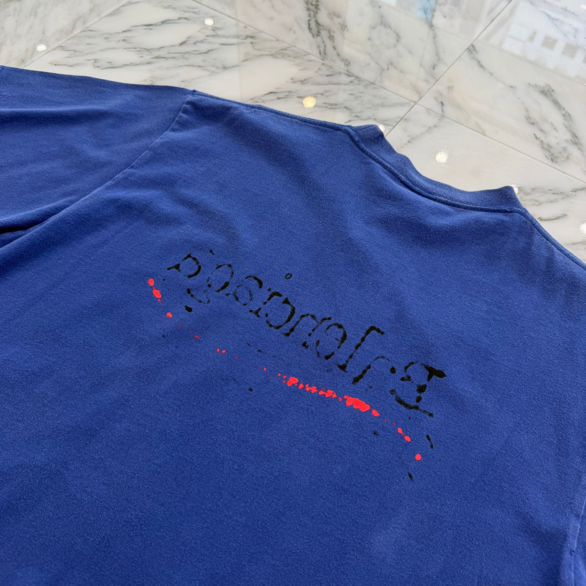 BALENCIAGA 2022AW Handwritten Campaign Logo Tee 641675 TNVE7 Size S バレンシアガ ハンドライトン キャンペーンロゴ Tシャツ サイズS