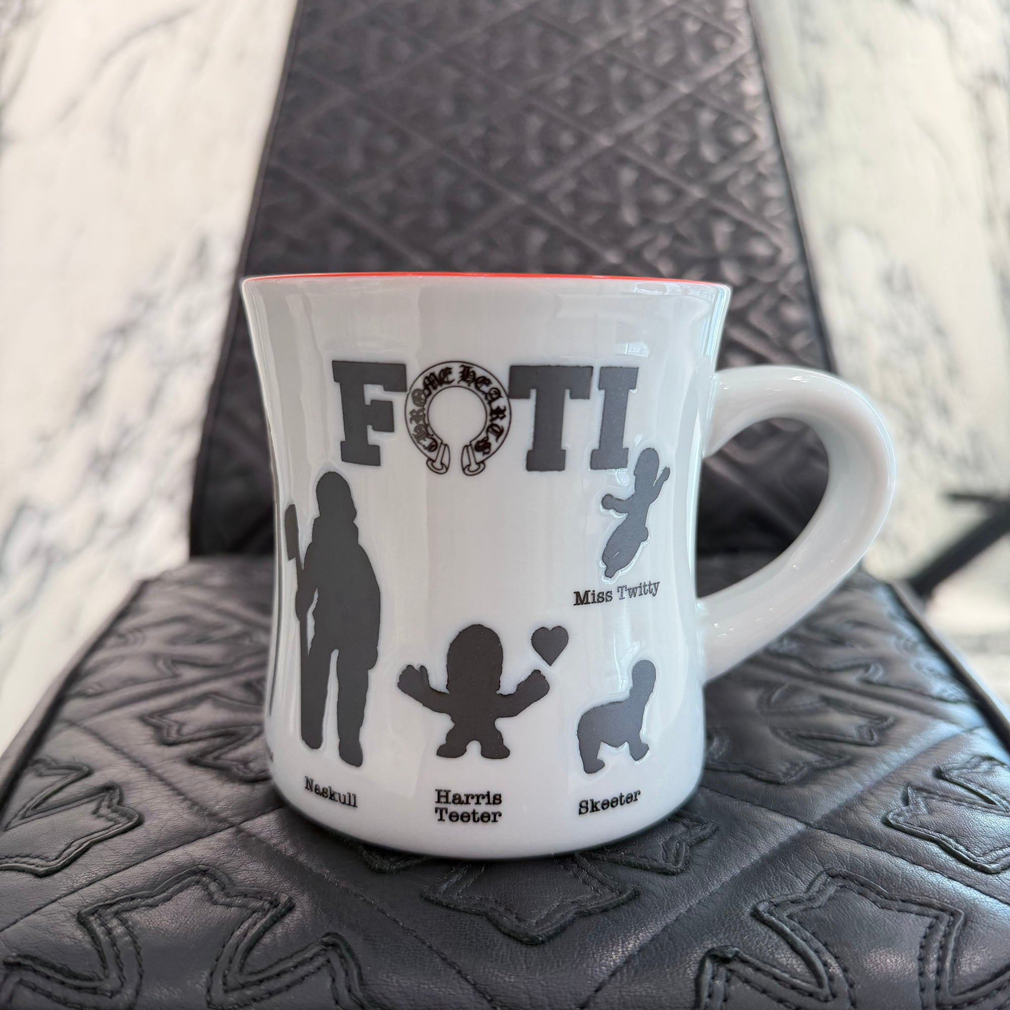 CHROME HEARTS × JOE FOTI "Static In The Signal 2026" Foti Family Diner Mug クロムハーツ × ジョー・フォティ "スタティック・イン・ザ・シグナル 2026" フォティ ファミリー ダイナー マグ