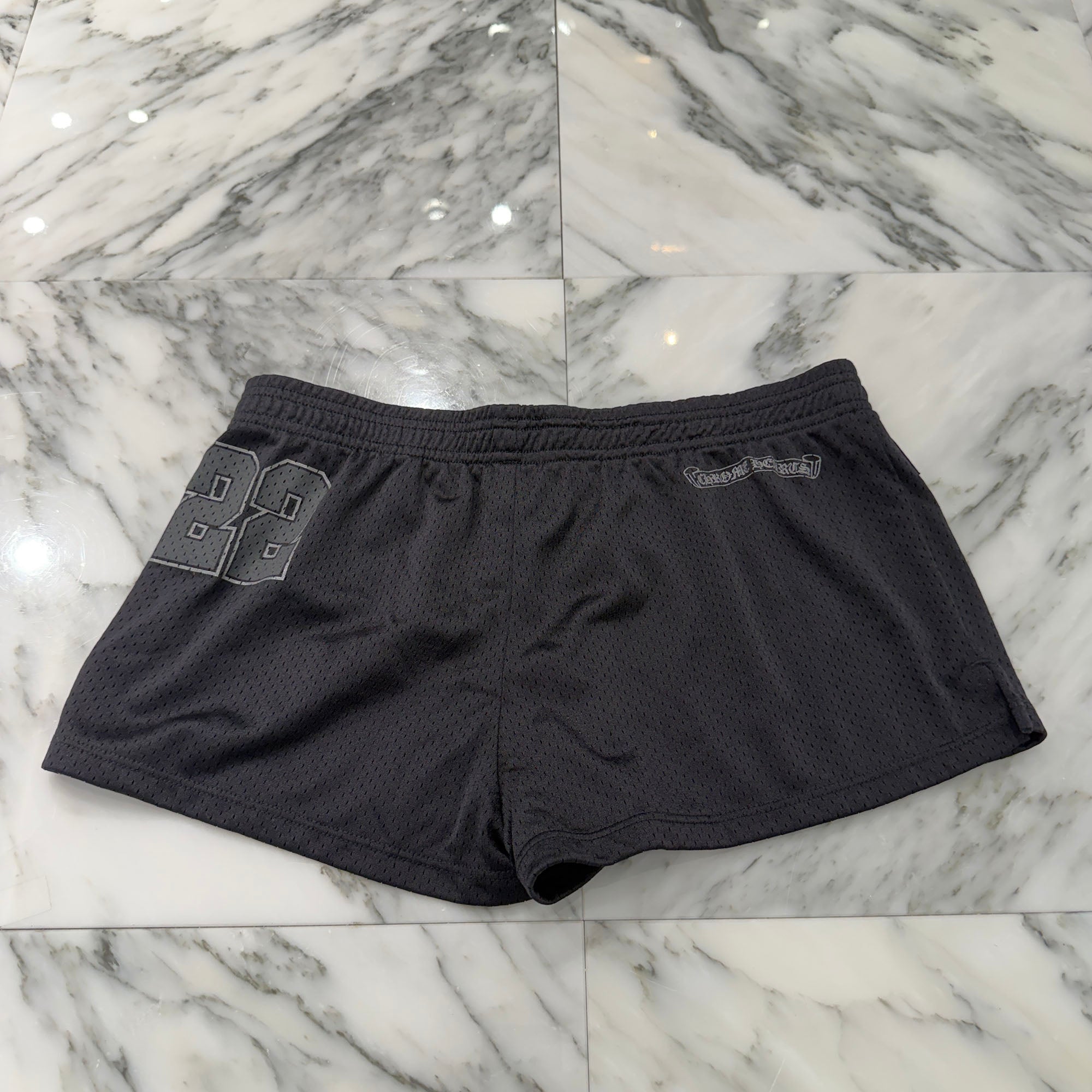 CHROME HEARTS Mesh Varsity Shorts Size S クロムハー メッシュヴァーシティーショーツ サイズS