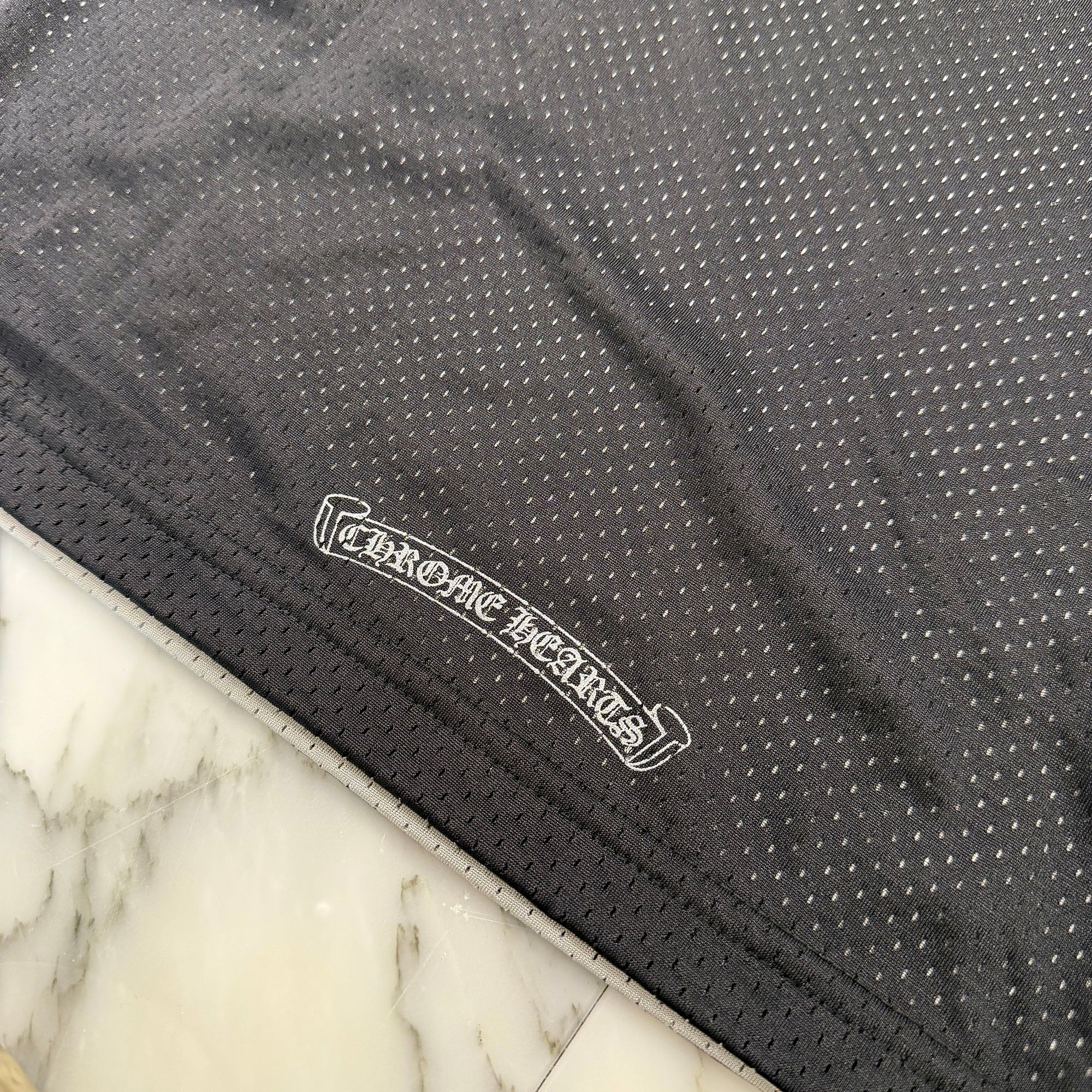 CHROME HEARTS Mesh Warm Up Jersey Size L クロムハーツ メッシュ