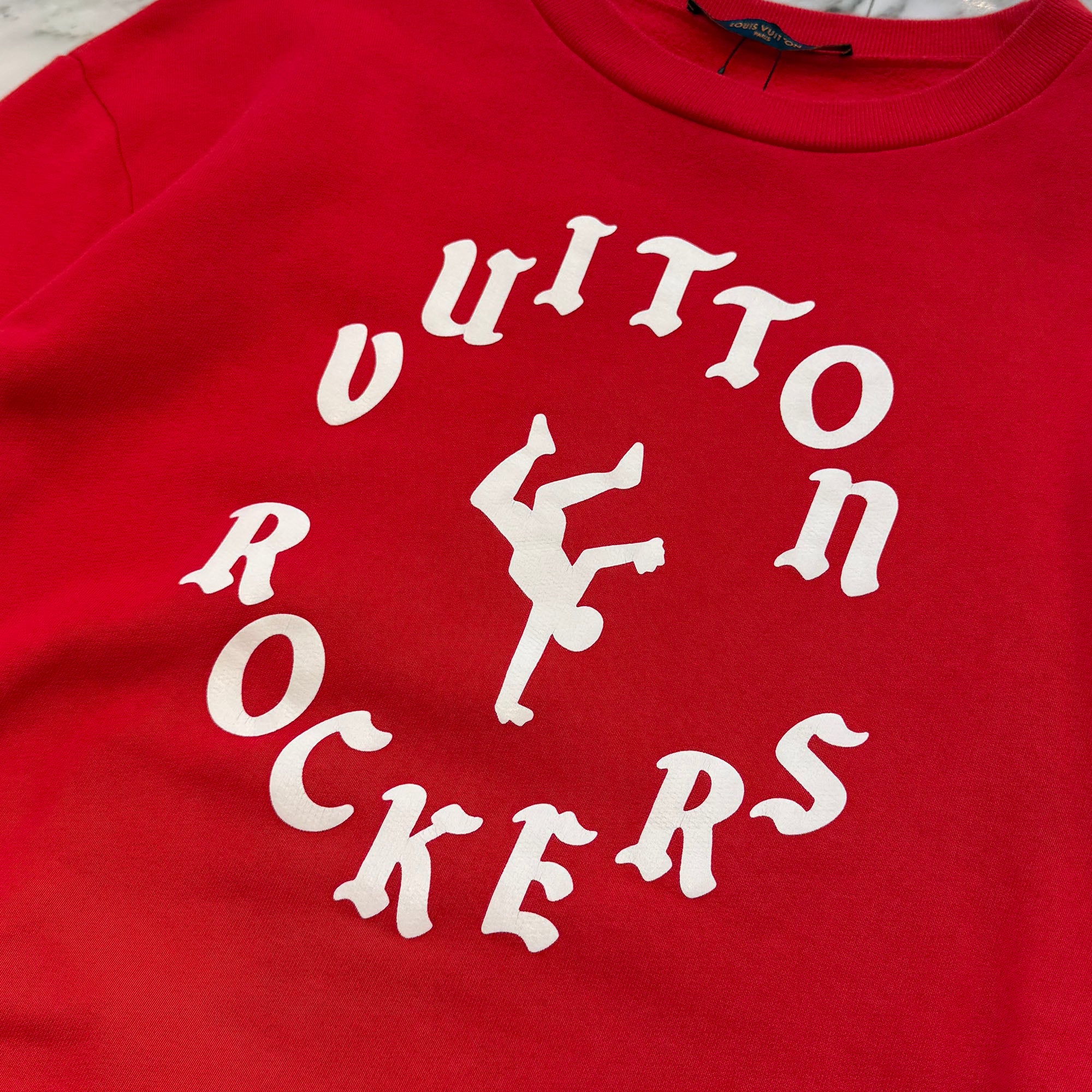 LOUIS VUITTON 2022SS Rockers Crewneck Sweatshirt HMY96W Size M ルイヴィトン ロッカーズ クルーネック スウェットシャツ サイズM