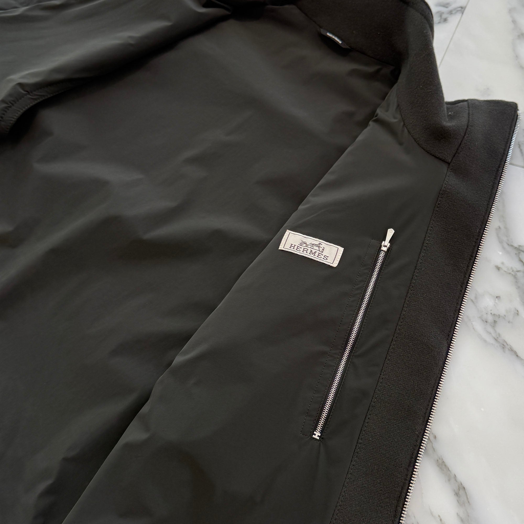 HERMES 2024AW Double Faced Wool Vest Size 48 エルメス ダブルフェイス ウールベスト サイズ48