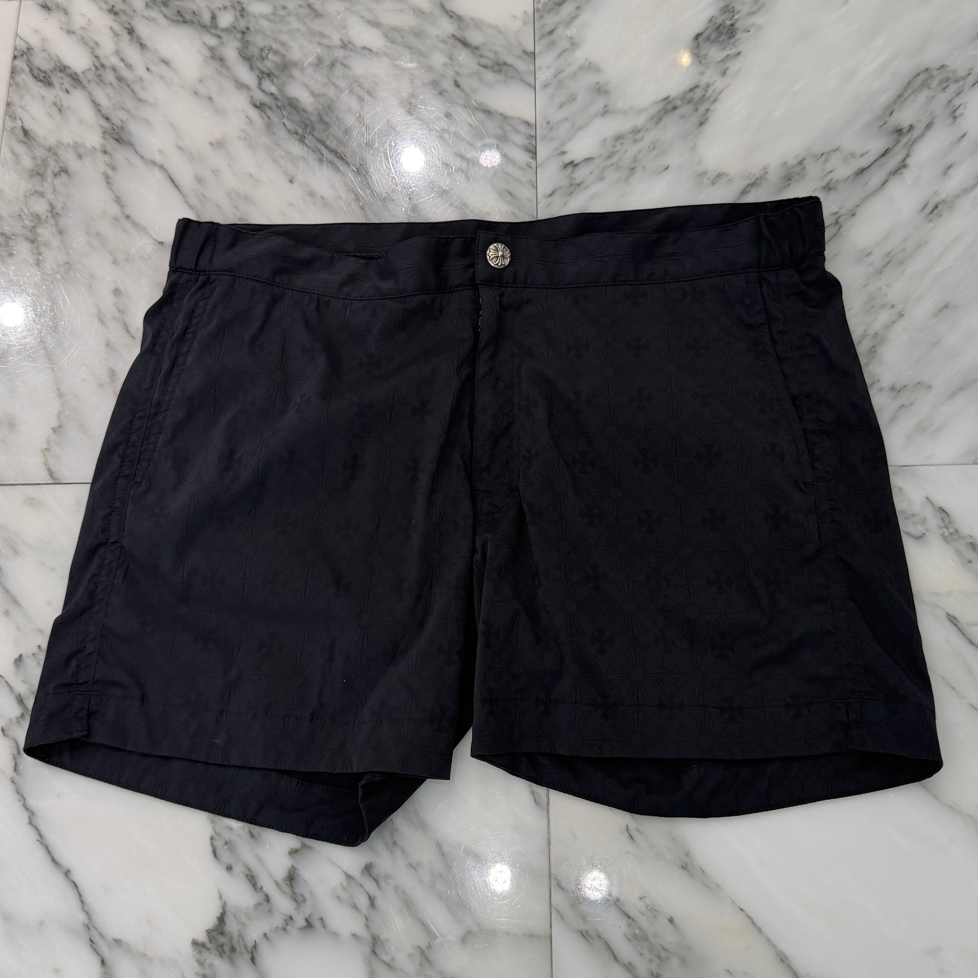 CHROME HEARTS Y NOT CH Plus Swim Shorts Size 33 クロムハーツ ワイノット CHプラス スイムショーツ サイズ33