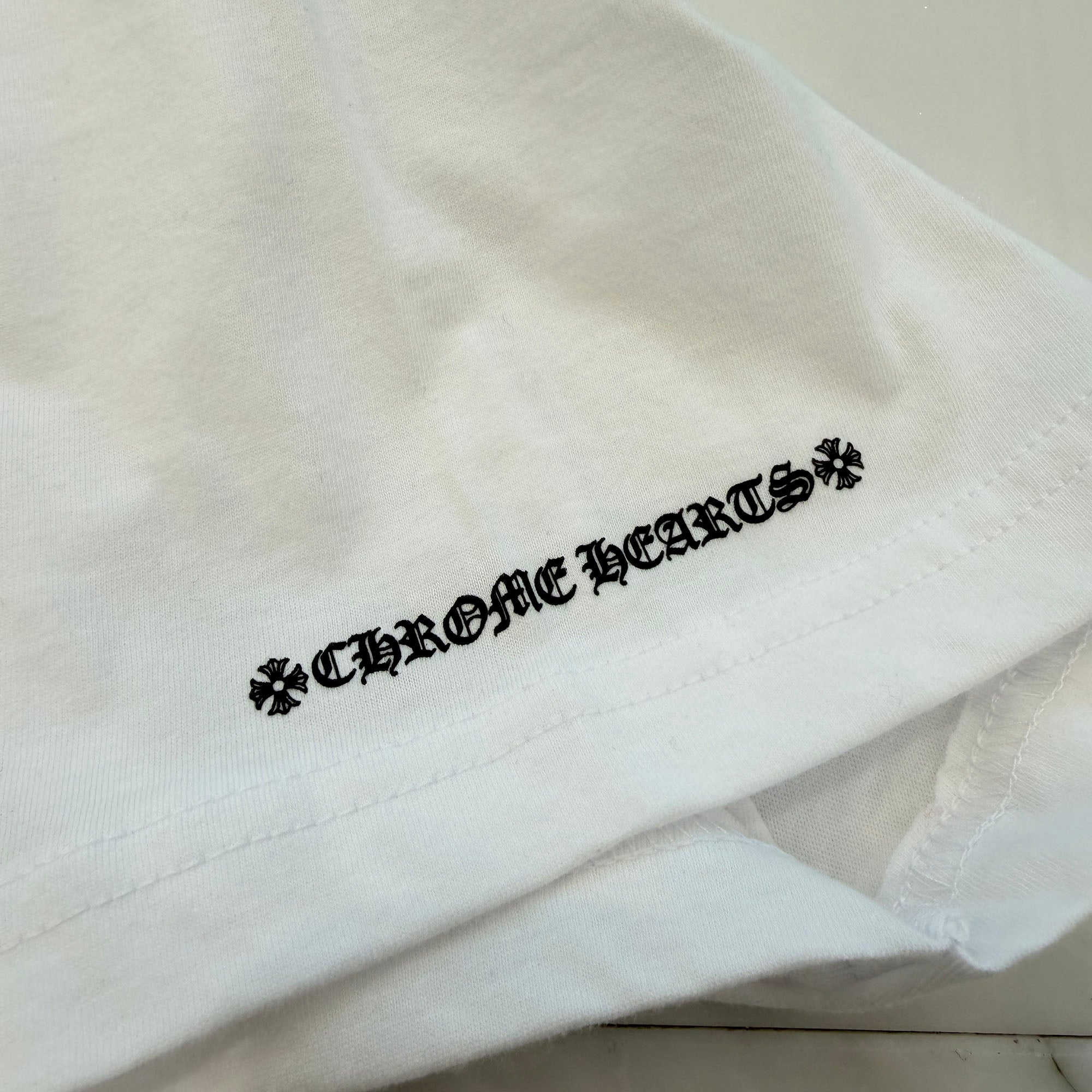 CHROME HEARTS Neck Logo Tee Size XL クロムハーツ ネックロゴ Tシャツ サイズXL