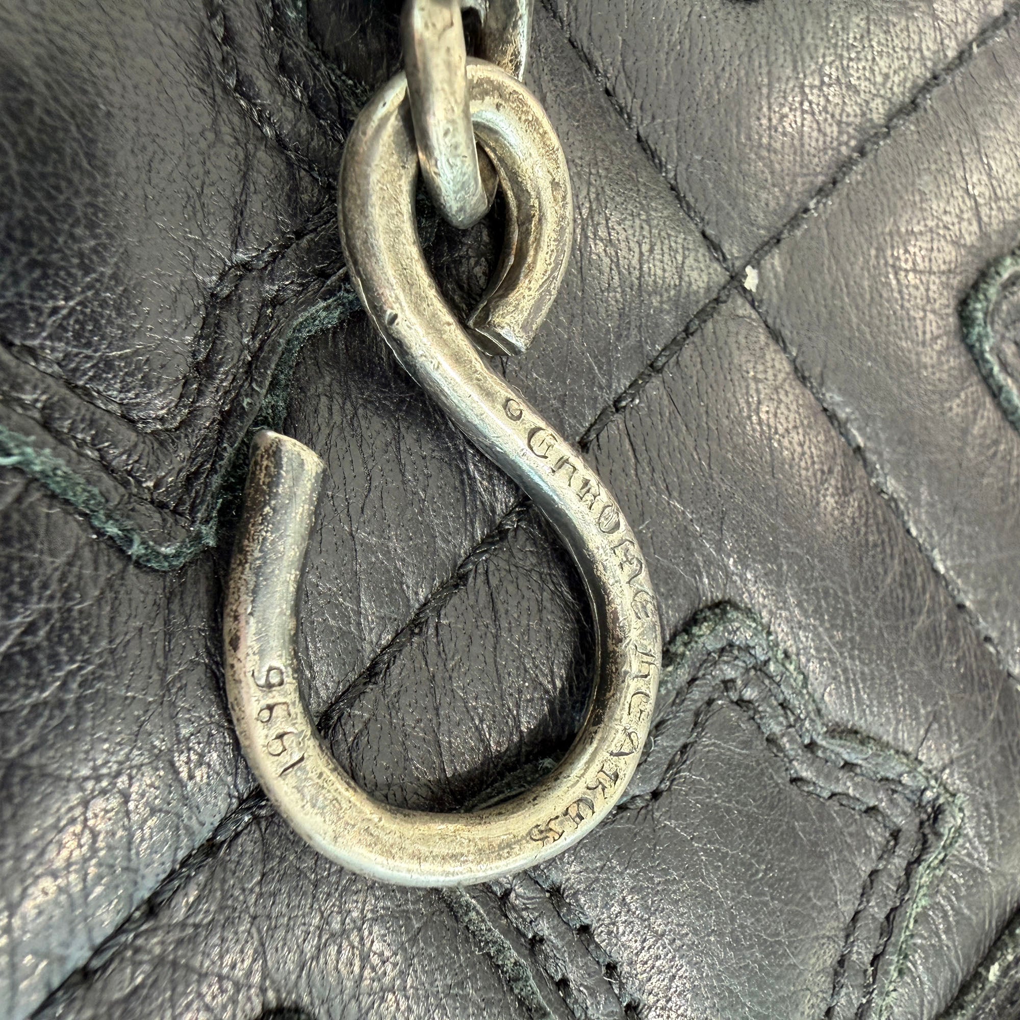 CHROME HEARTS 1 CLIP ROLLER Wallet Chain Size 9 LINKS クロムハーツ