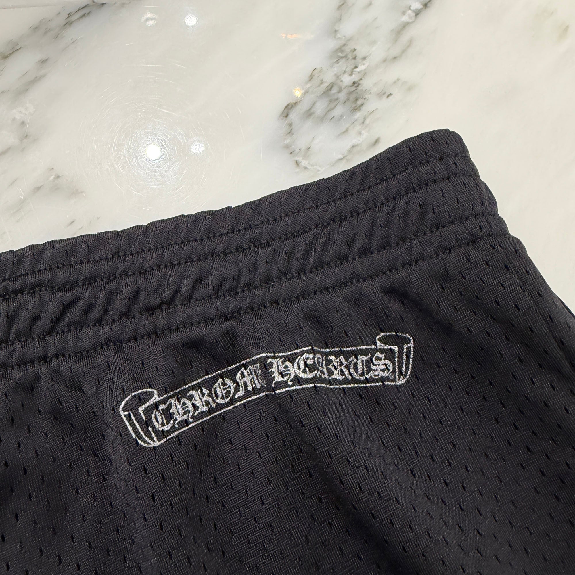 CHROME HEARTS Mesh Varsity Shorts Size S クロムハー メッシュヴァーシティーショーツ サイズS