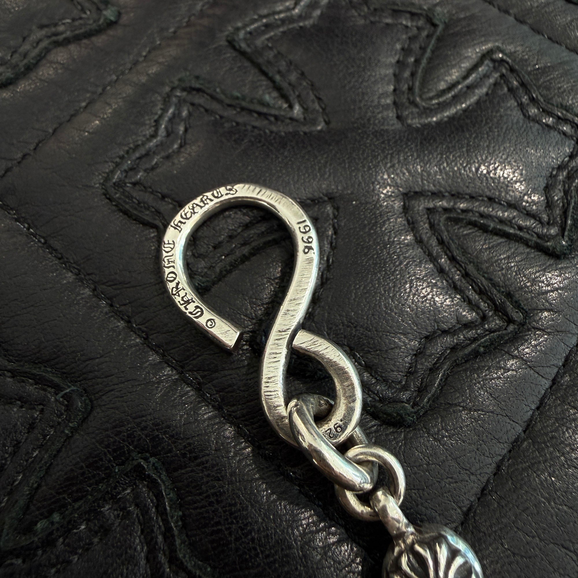 CHROME HEARTS 1 Clip Dice Cross Ball Wallet Chain 14 Link クロムハーツ 1クリップ ダイス クロスボール ウォレットチェーン 14リンク