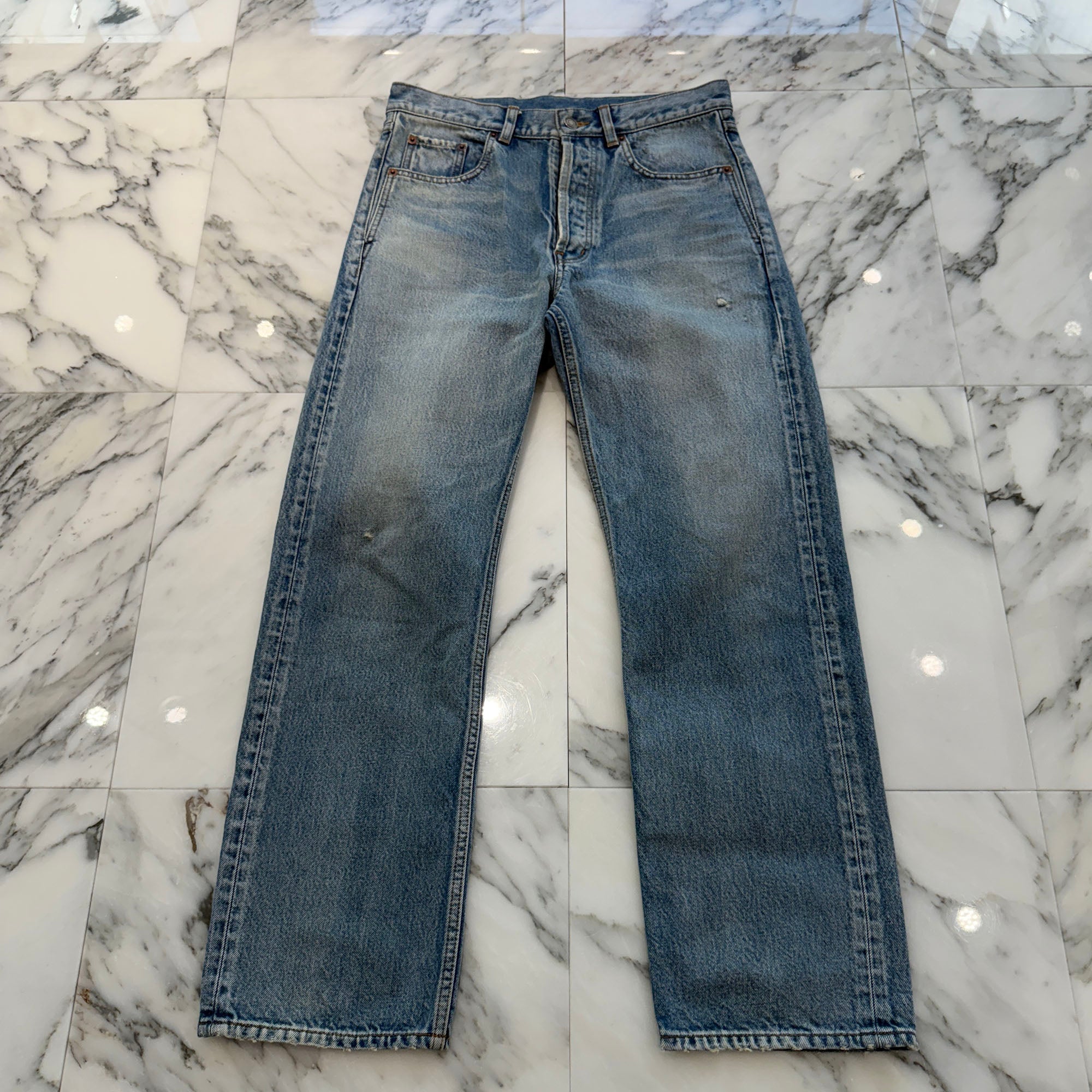 SAINT LAURENT PARIS 2024AW Slim Fit Jeans 810764 Y35AQ Size 27 サンローランパリ スリムフィット ジーンズ サイズ27