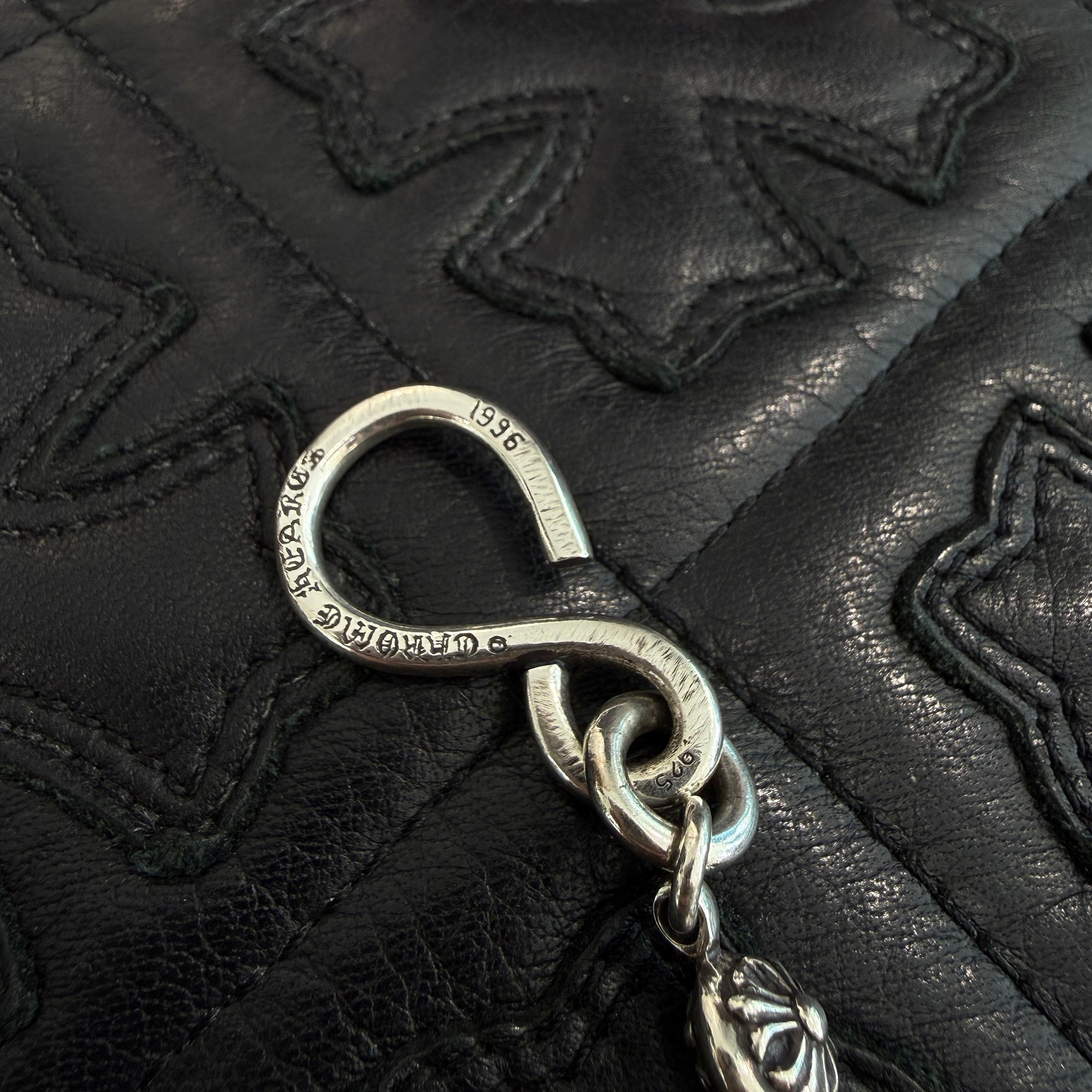 CHROME HEARTS 1 Clip Dice Cross Ball Wallet Chain 14 Link クロムハーツ 1クリップ ダイス クロスボール ウォレットチェーン 14リンク