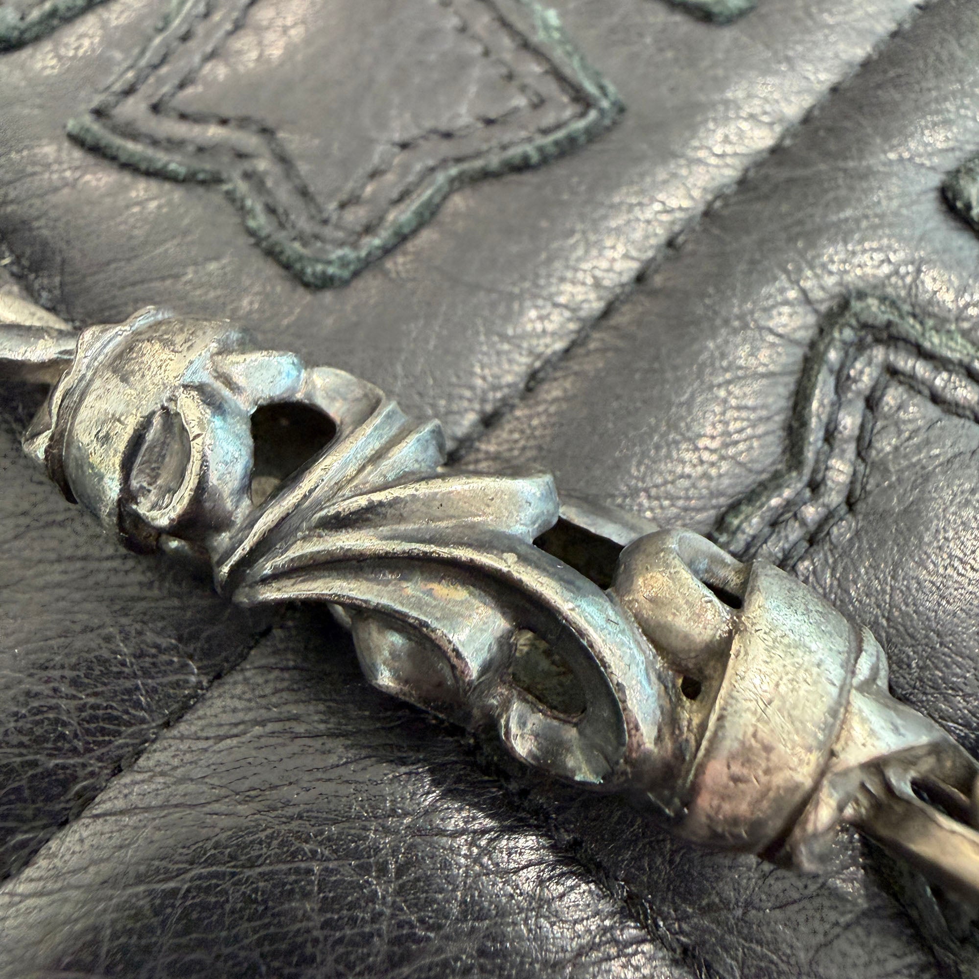 CHROME HEARTS 1 CLIP ROLLER Wallet Chain Size 9 LINKS クロムハーツ