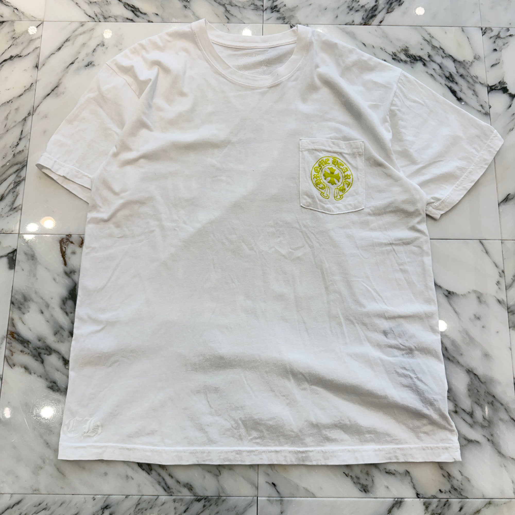 CHROME HEARTS Made In Hollywood Vertical Logo Tee Size XL クロムハーツ メイドインハリウッド ヴァーティカルロゴ Tシャツ サイズXL