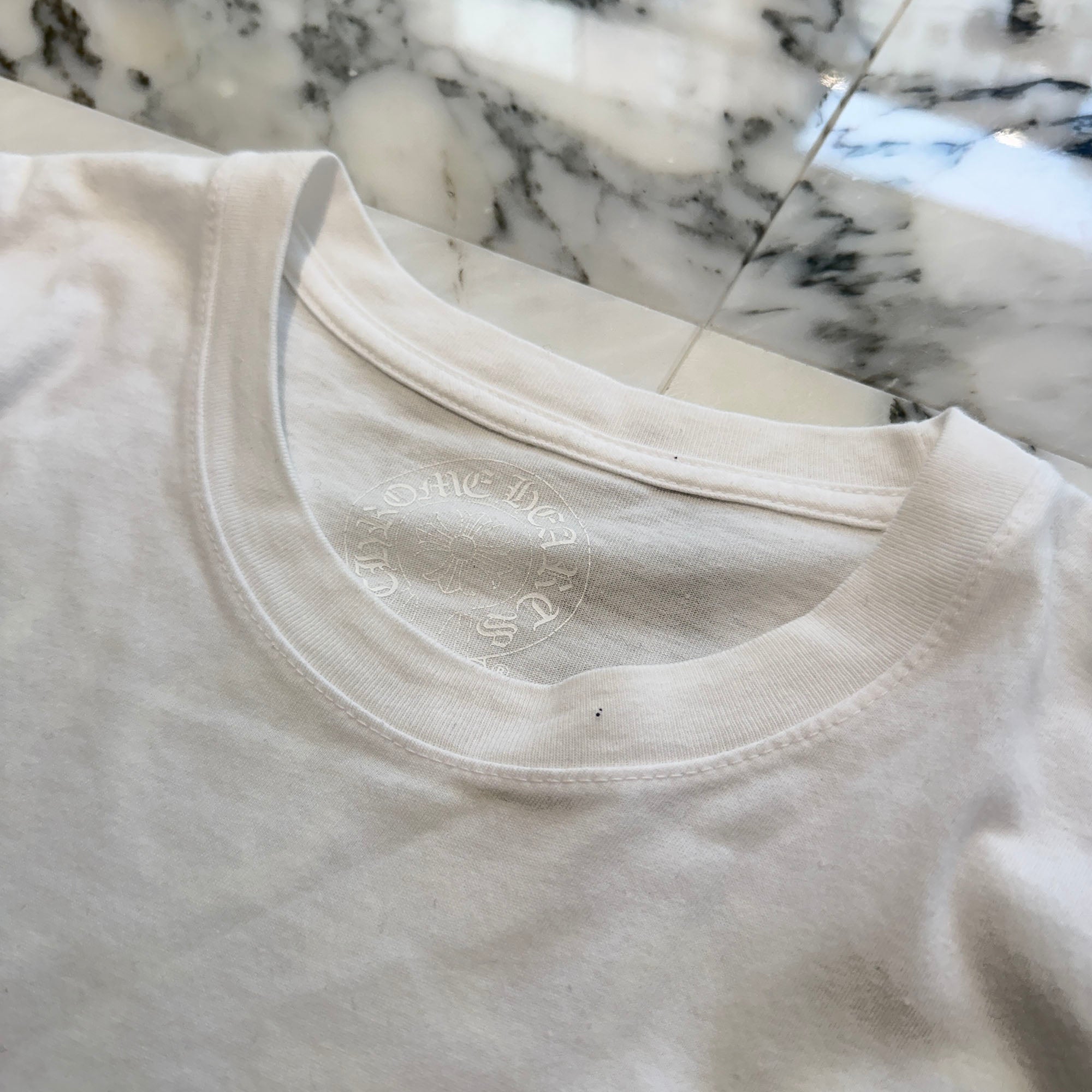 CHROME HEARTS Made In Hollywood Vertical Logo Tee Size XL クロムハーツ メイドインハリウッド ヴァーティカルロゴ Tシャツ サイズXL