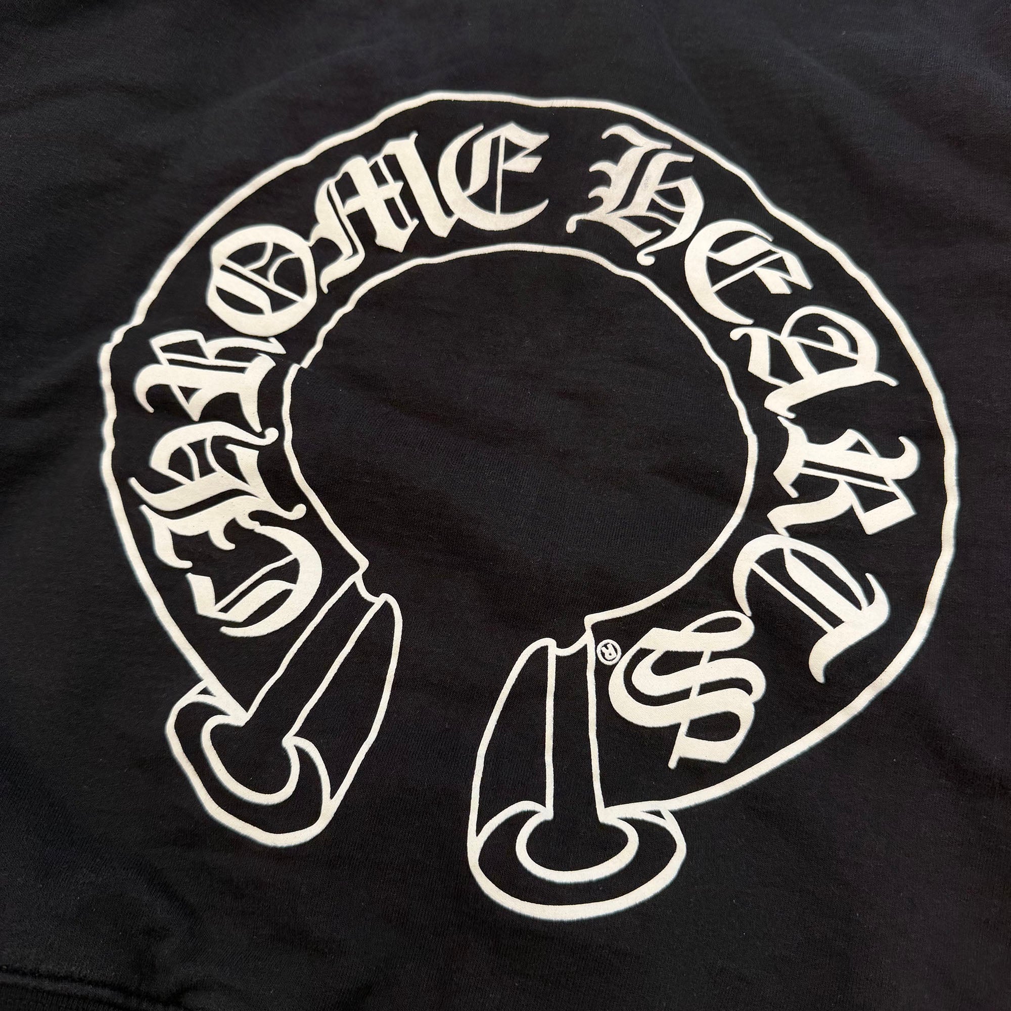 CHROME HEARTS Hooded Fuck You Horseshoe Zip Up Hoodie Size S クロムハーツ フーデッド ファックュー ホースシュー ジップアップ フーディ サイズS