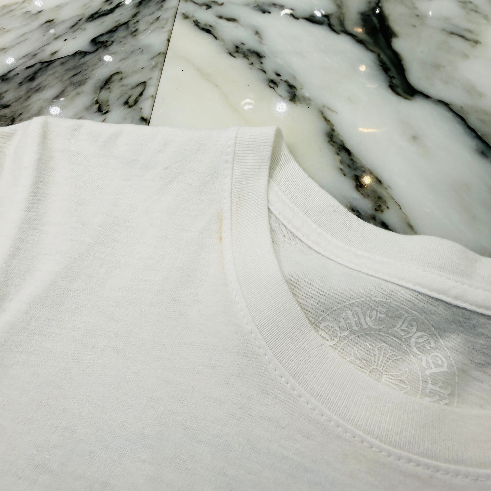 CHROME HEARTS Gradient Dagger Horseshoe Print Tee Size XS クロムハーツ グラデーション ダガー ホースシュー プリント Tシャツ サイズXS