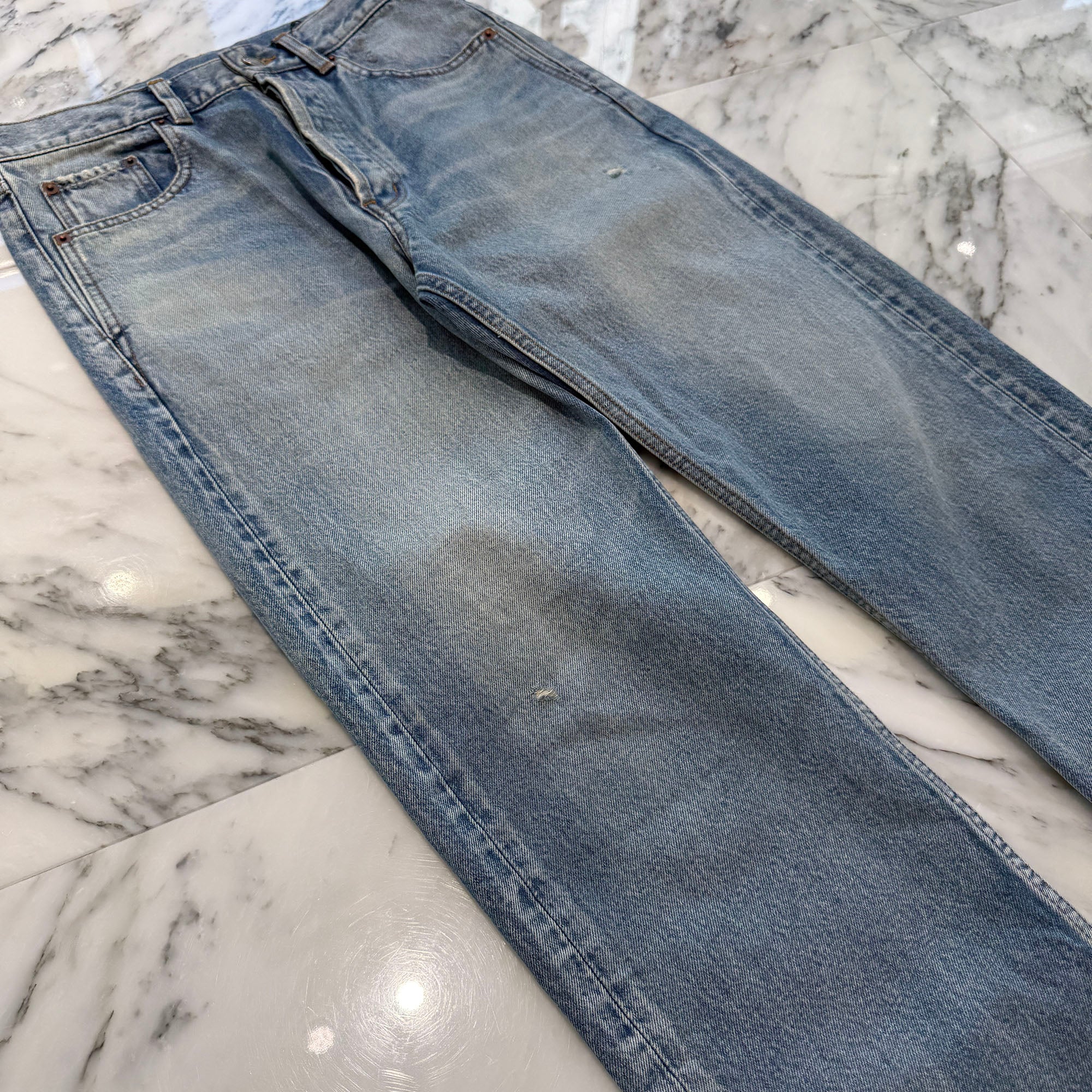 SAINT LAURENT PARIS 2024AW Slim Fit Jeans 810764 Y35AQ Size 27 サンローランパリ スリムフィット ジーンズ サイズ27