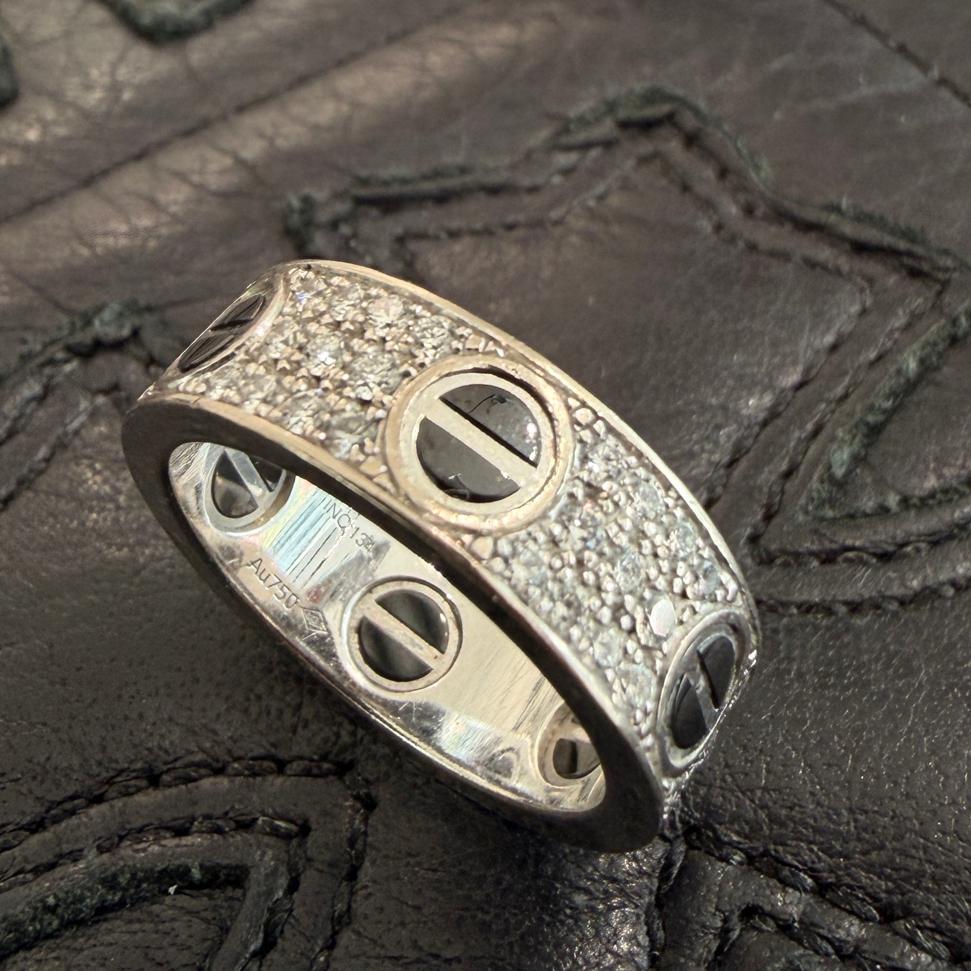 Cartier Love Ring Classic Model Pavé Diamond B4207600 Size 54 カルティエ ラブリング クラシックモデル パヴェダイヤモンド サイズ54