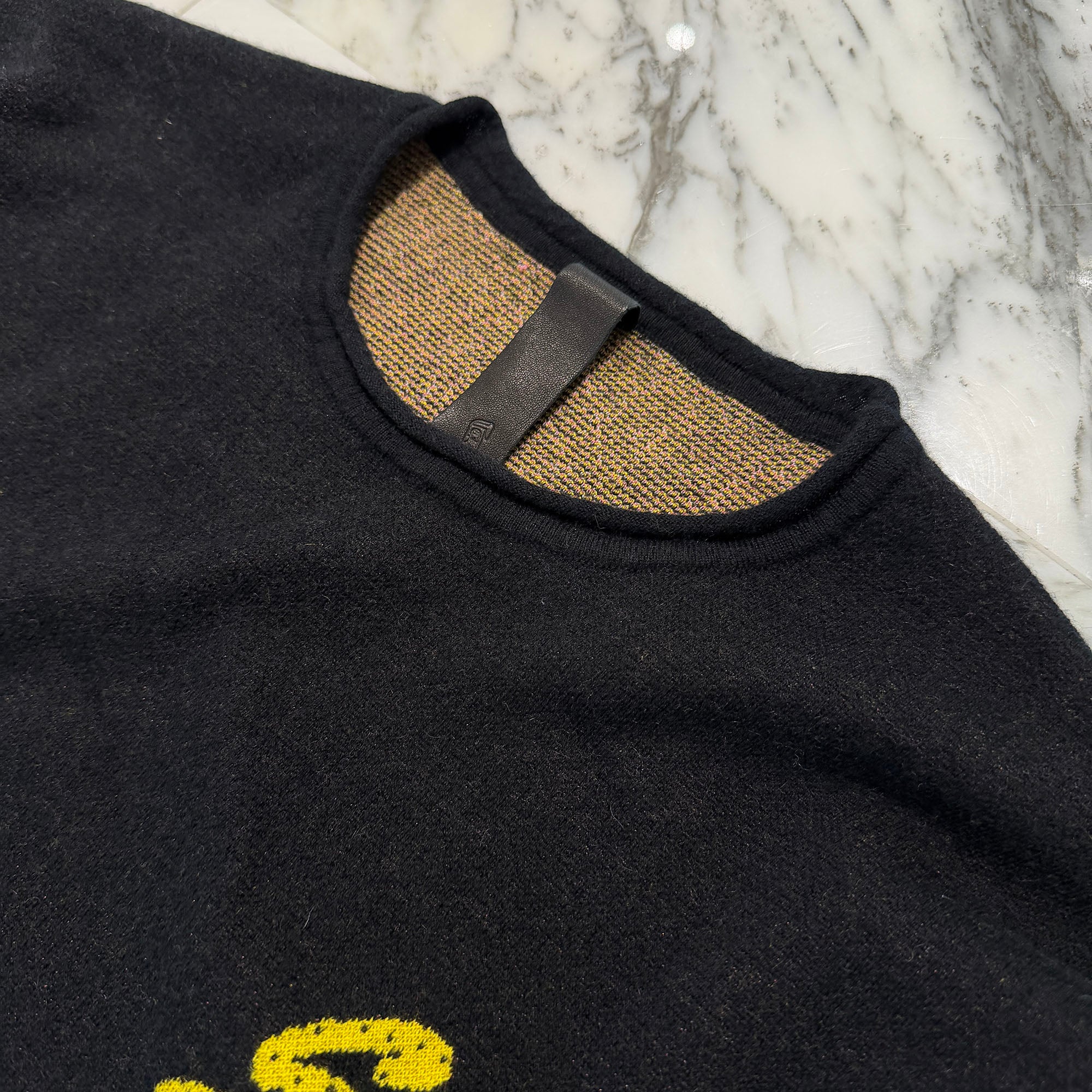 CHROME HEARTS × MATTY BOY Y NOT SEX RECORDS Cashmere Knit Sweater Size L クロムハーツ × マッティボーイ ワイノット セックスレコーズ カシミヤ ニットセーター サイズL