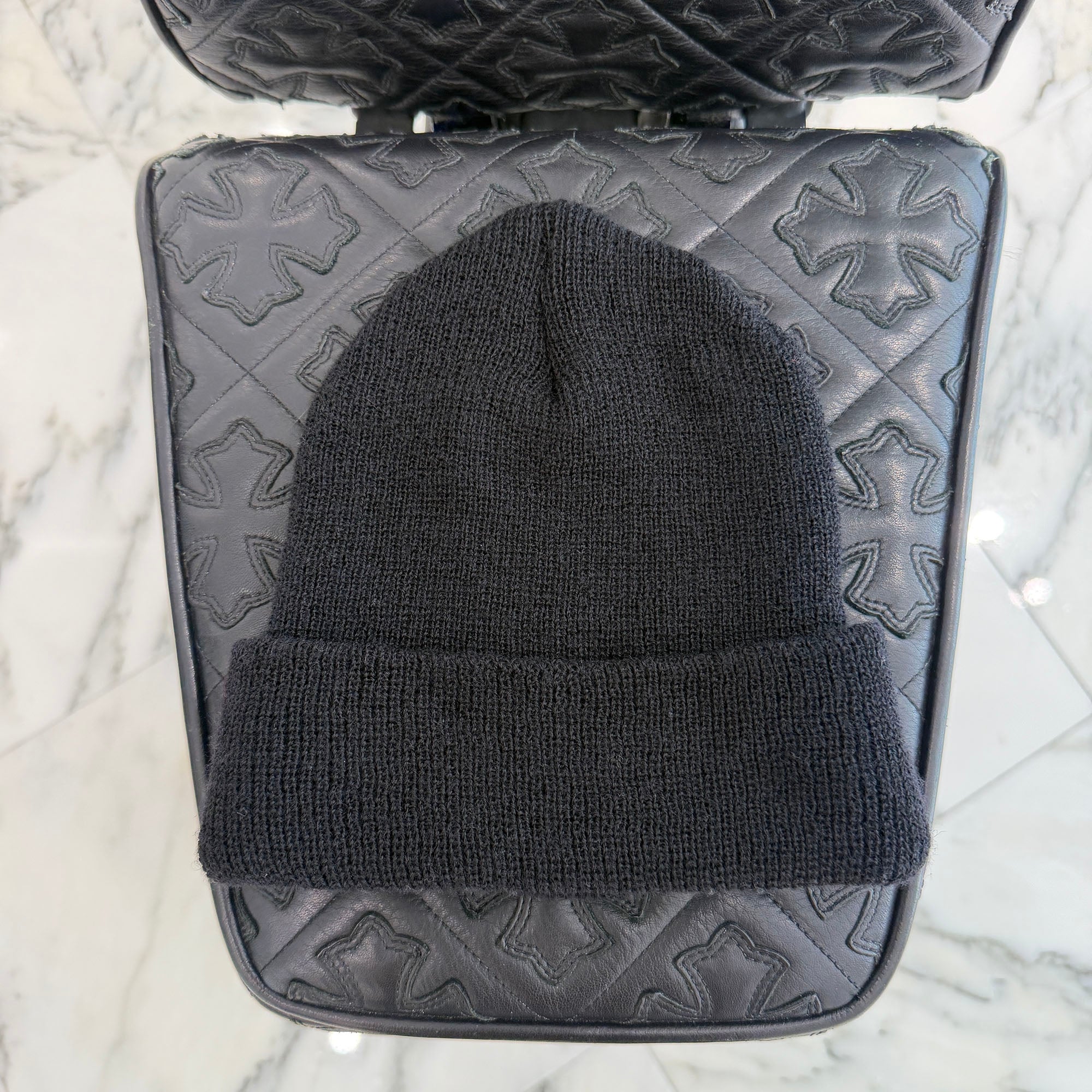 CHROME HEARTS CH Plus Horseshoe Wool Beanie Size ONE SIZE クロムハーツ CHプラス ホースシュー ウールビーニー サイズONE SIZE