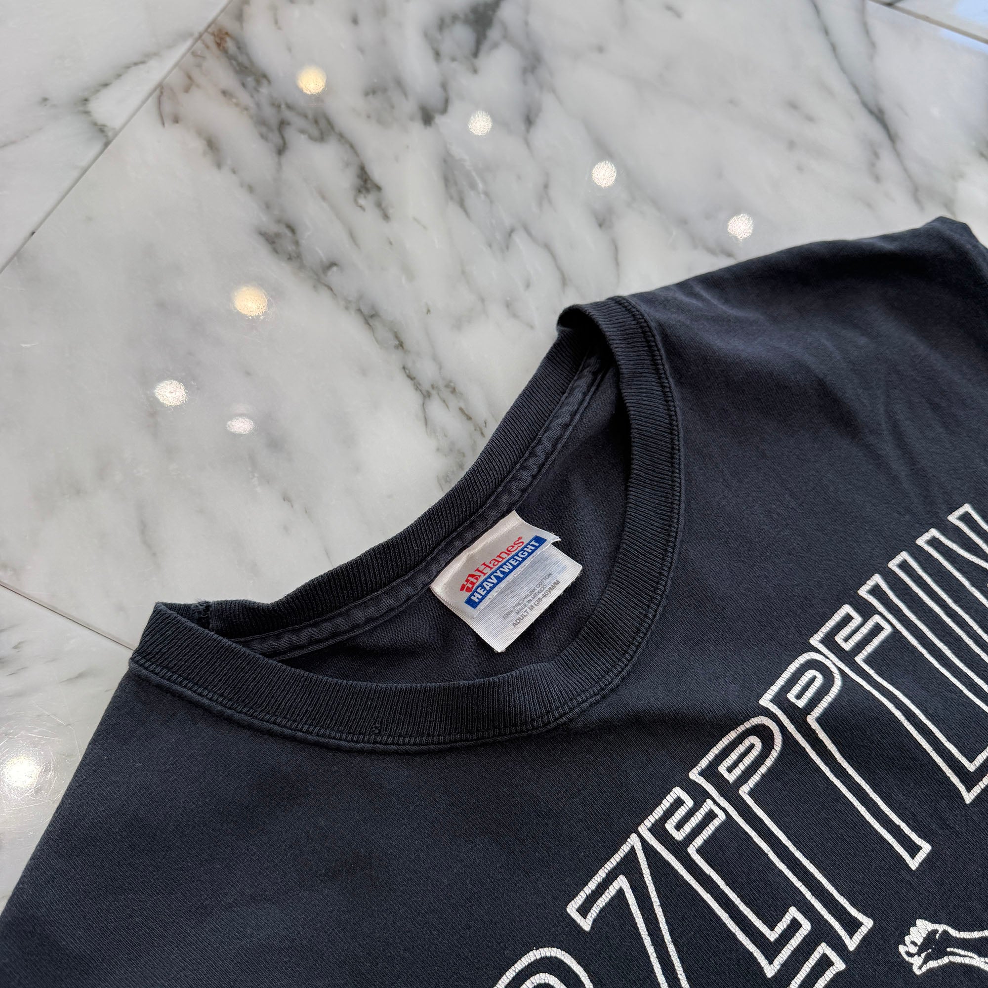 Vintage 90's Led Zeppelin "US TOUR 1977" Hanes Sleeveless Tee Size M ヴィンテージ 90's レッド・ツェッペリン "US ツアー 1977" ヘインズ社製 ノースリーブTシャツ サイズM