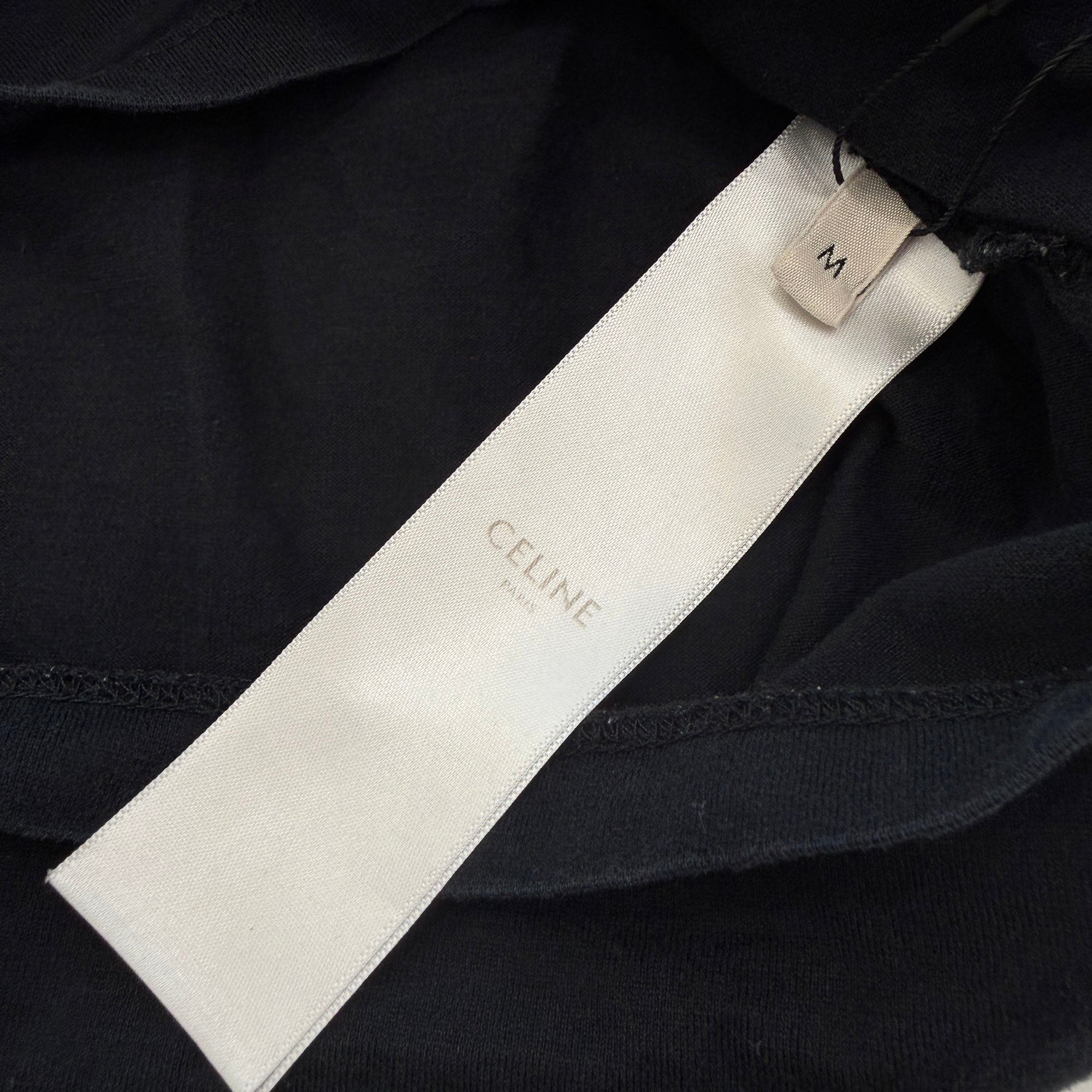 CELINE 2021SS Loose Cotton Jersey Tee 2X681671Q Size M セリーヌ ルーズ コットン ジャージー Tシャツ サイズM