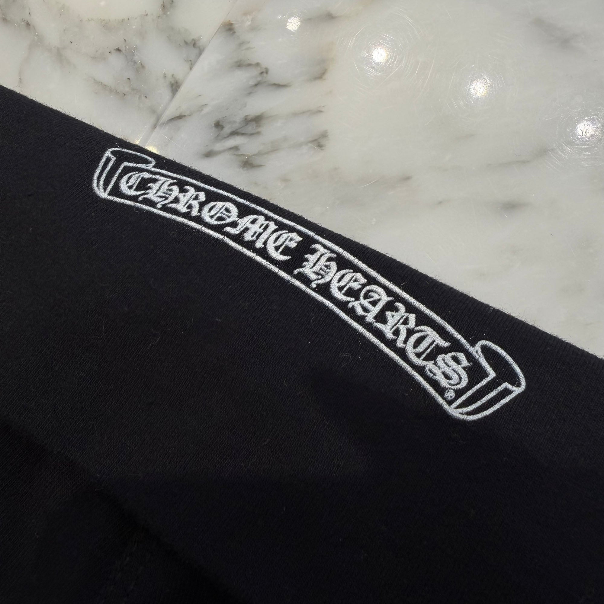CHROME HEARTS Bell Bottom Scroll Label Logo YOGA Sweat Pants Size S クロムハーツ ベルボトム スクロールラベルロゴ ヨガ スウェットパンツ サイズS