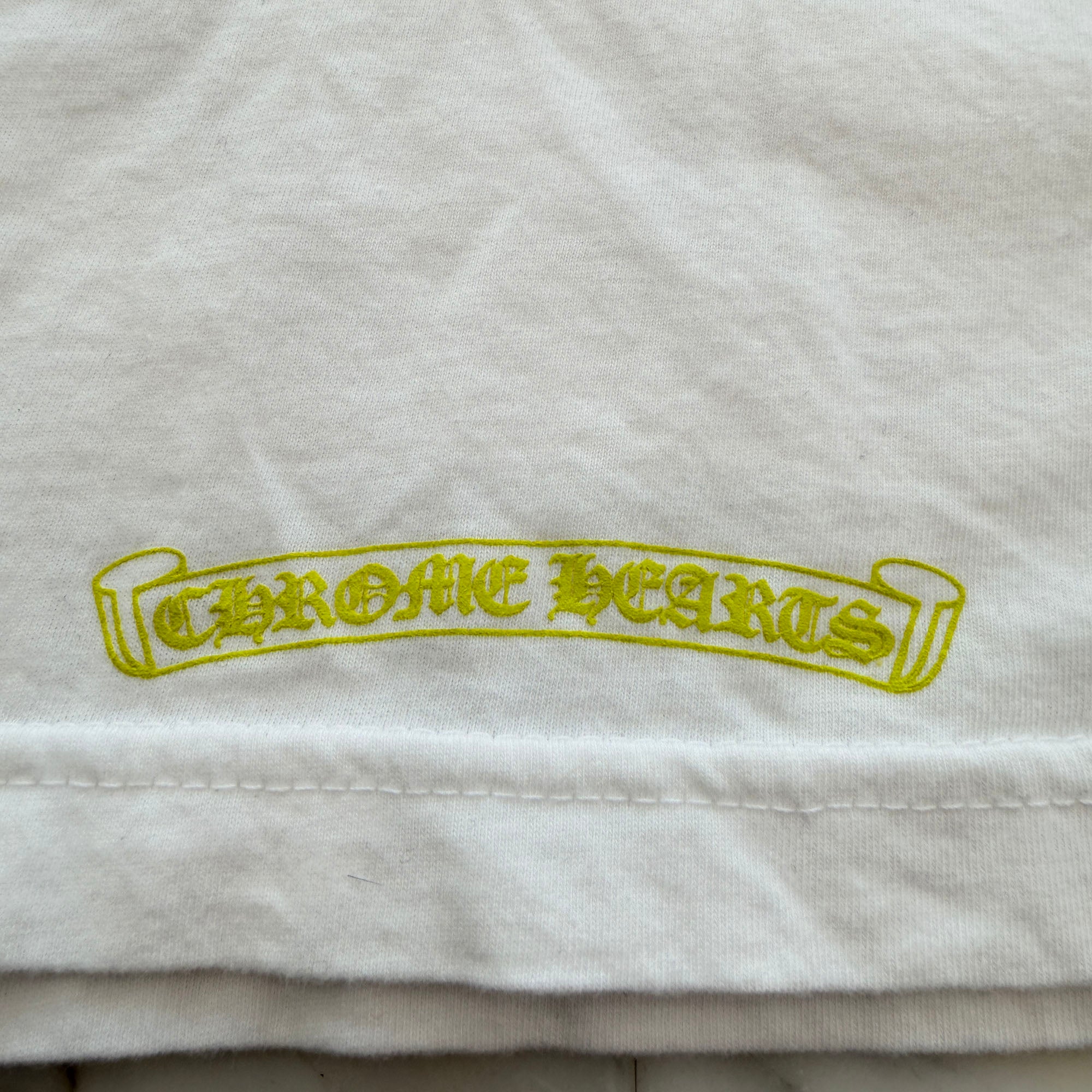 CHROME HEARTS Made In Hollywood Vertical Logo Tee Size XL クロムハーツ メイドインハリウッド ヴァーティカルロゴ Tシャツ サイズXL