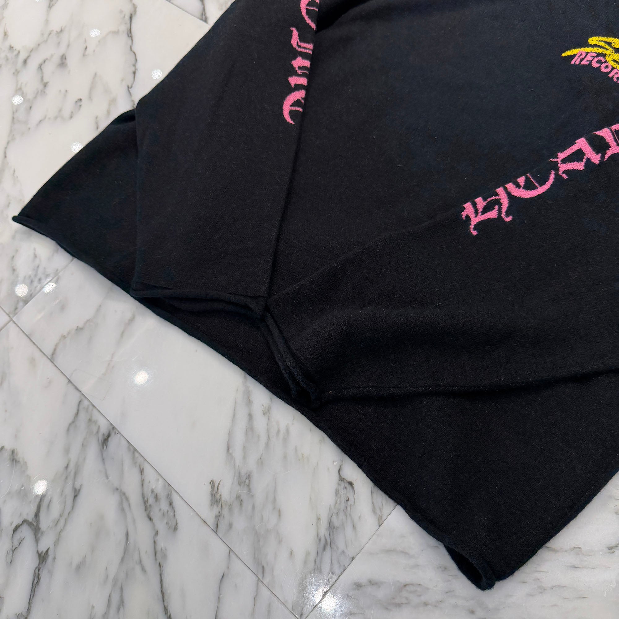 CHROME HEARTS × MATTY BOY Y NOT SEX RECORDS Cashmere Knit Sweater Size L クロムハーツ × マッティボーイ ワイノット セックスレコーズ カシミヤ ニットセーター サイズL