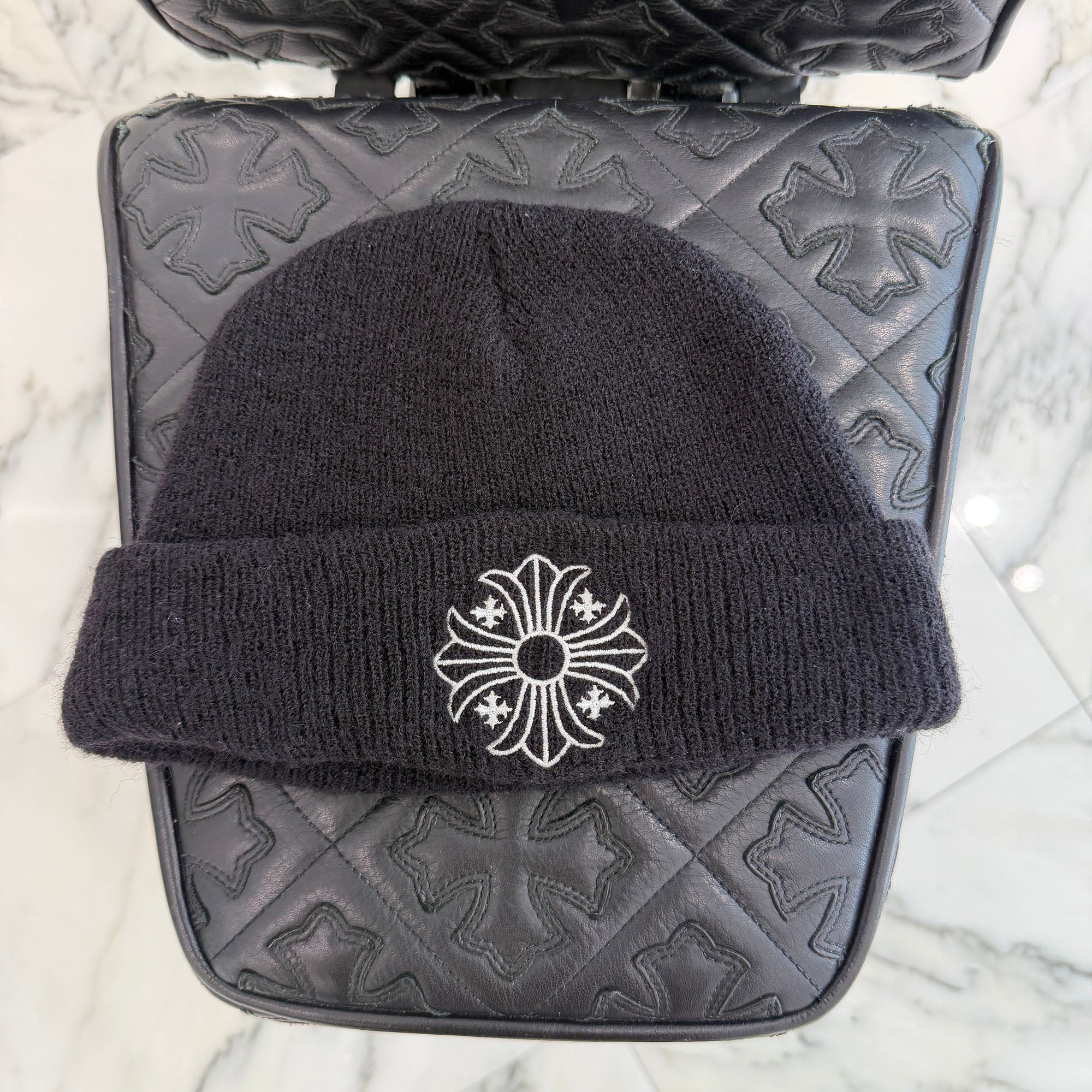CHROME HEARTS CH Plus WOOL WATCH CAP Size ONE SIZE (23cm) クロムハーツ CHプラス ウール ウォッチキャップ ビーニー サイズONE SIZE (23cm)